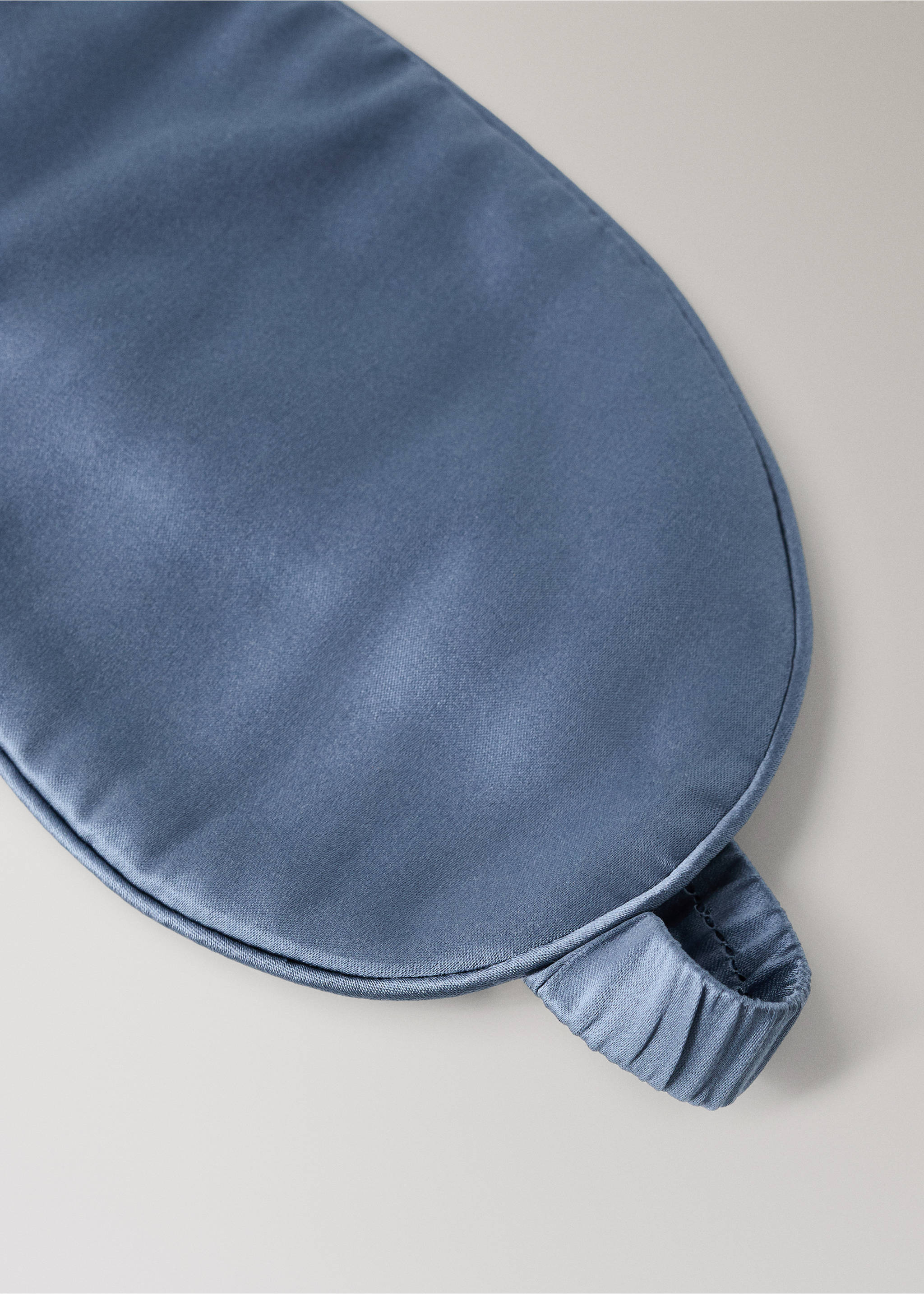 Silk eye mask - Details of the article 1, Blue. Ref: 27073327-00.