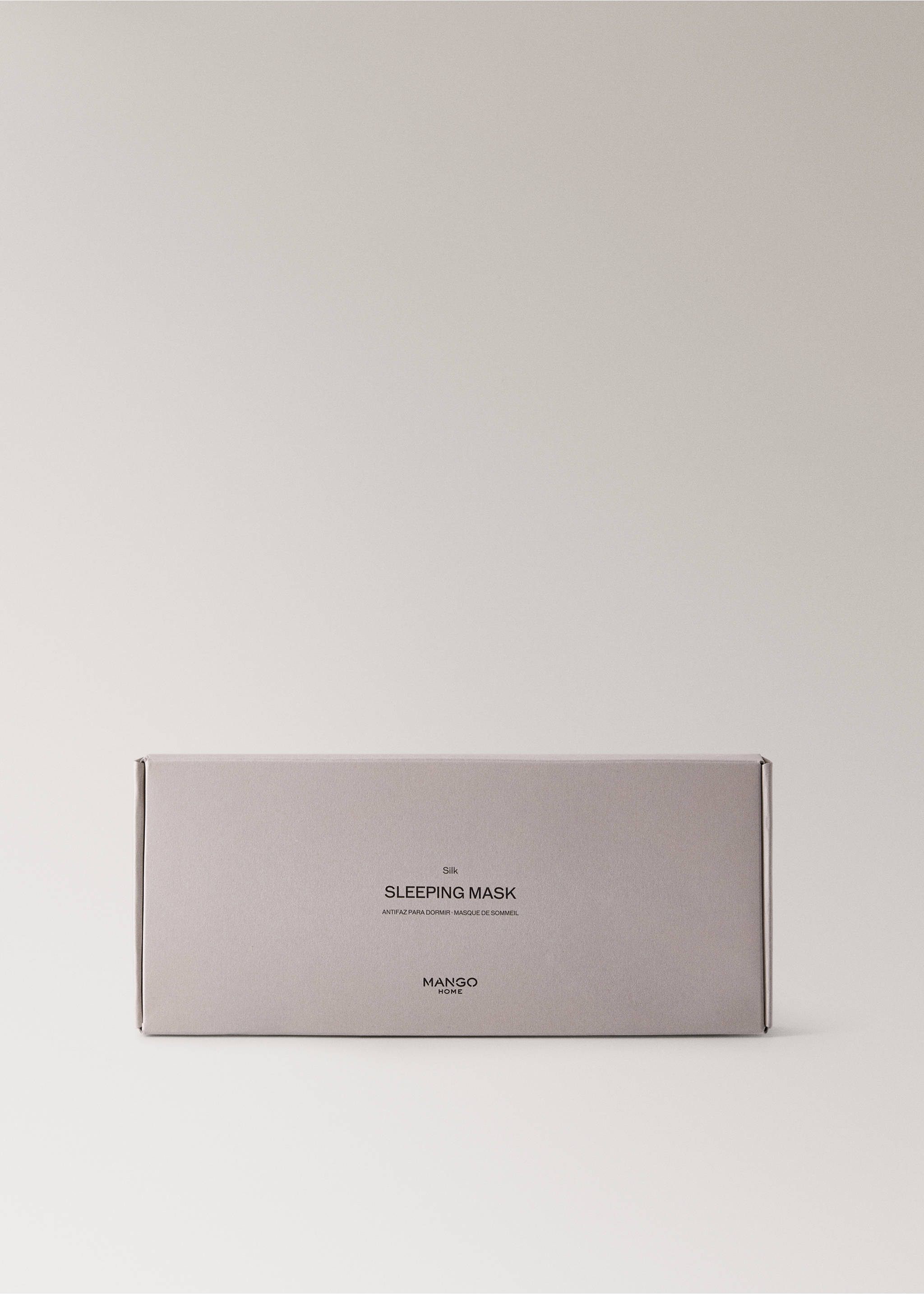 Silk eye mask - Details of the article 2, Blue. Ref: 27073327-00.