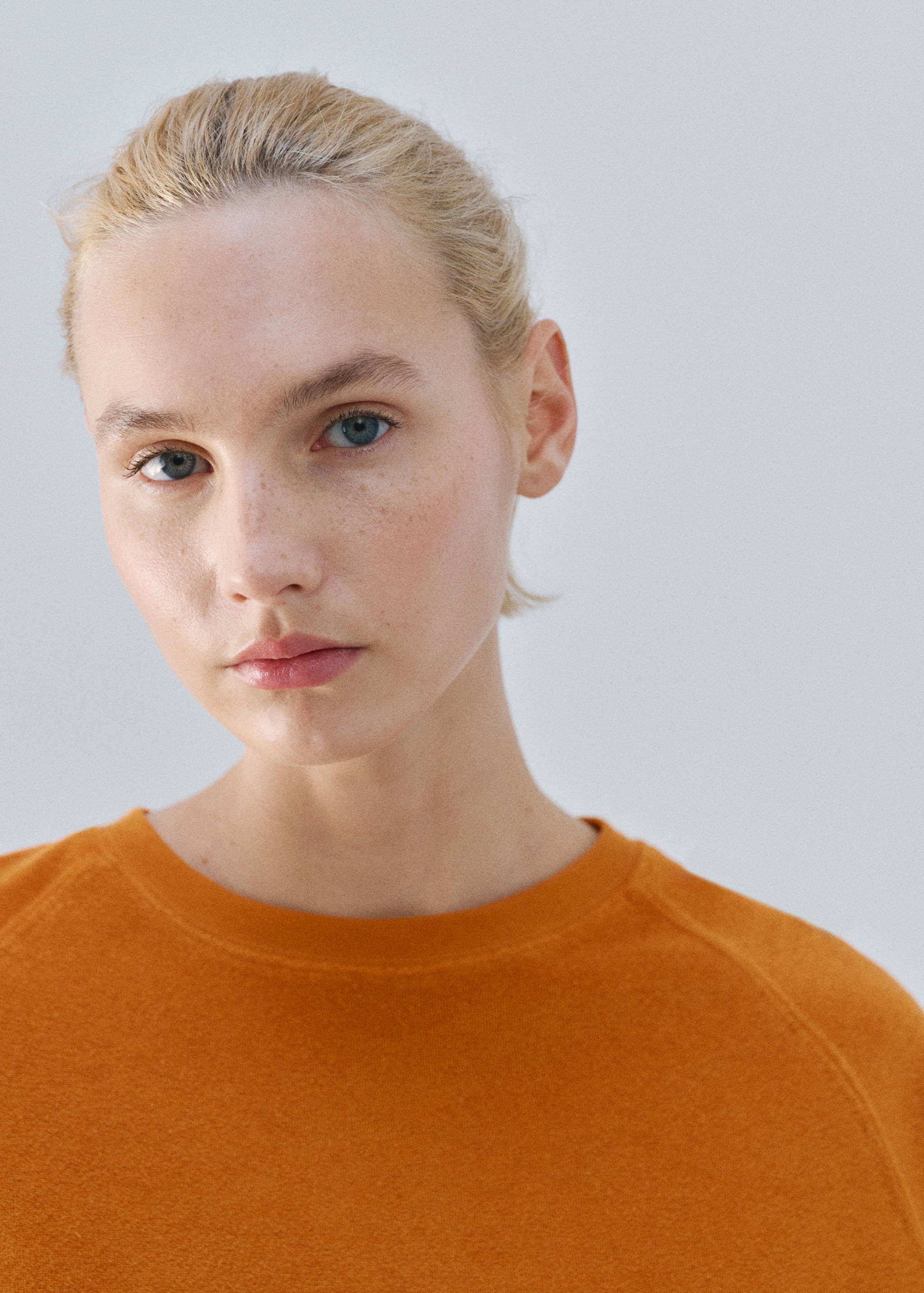 Terry cotton sweater - Details of the article 1