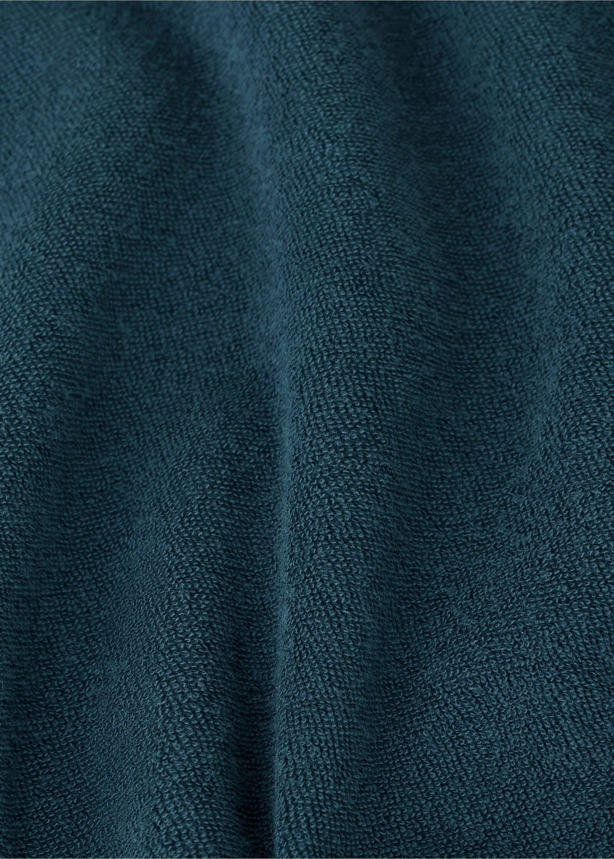 Terry cotton sweater - Details of the article 0, Blue. Ref: 27073328-00.