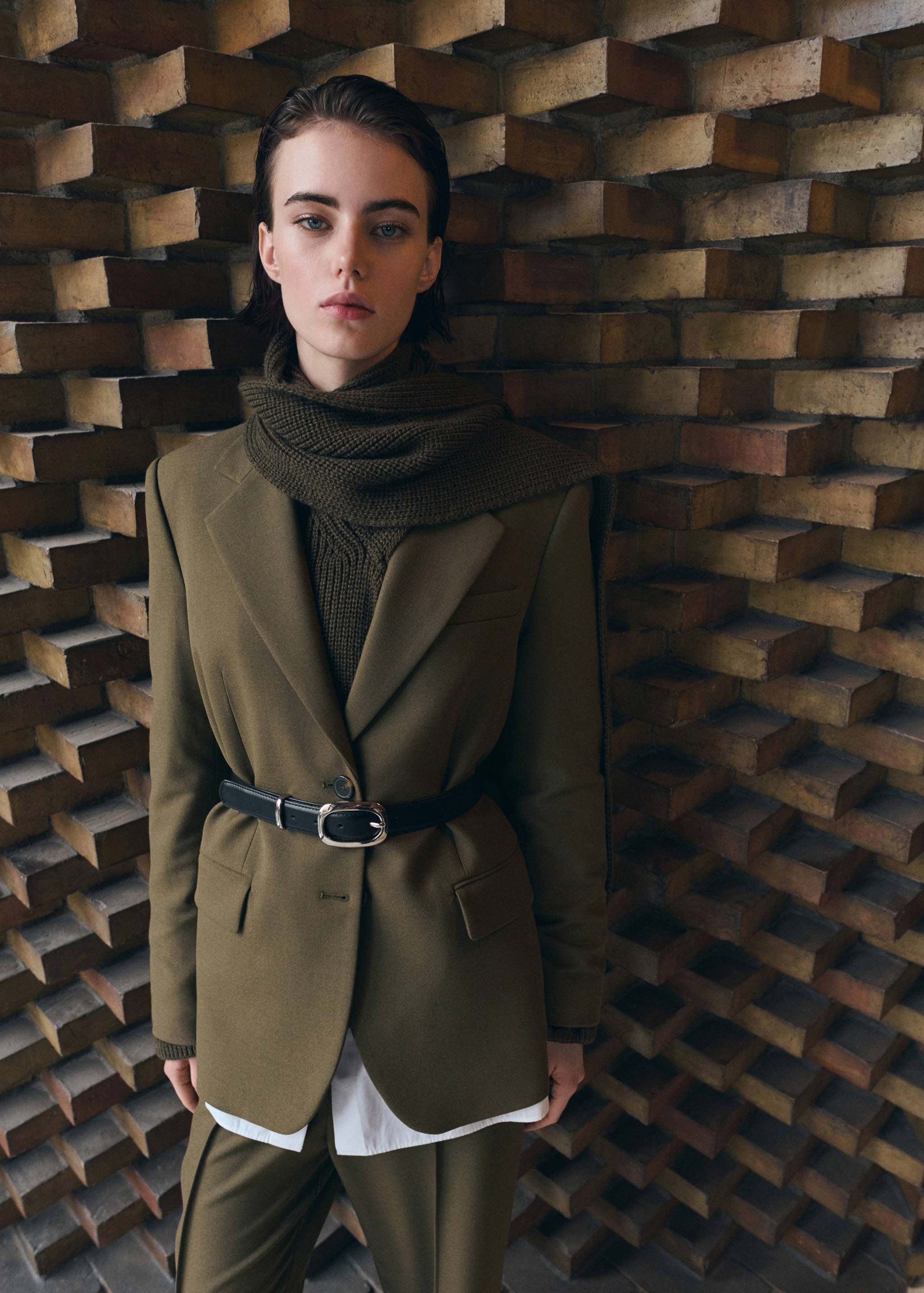 Double-breasted colbert - Middenvlak