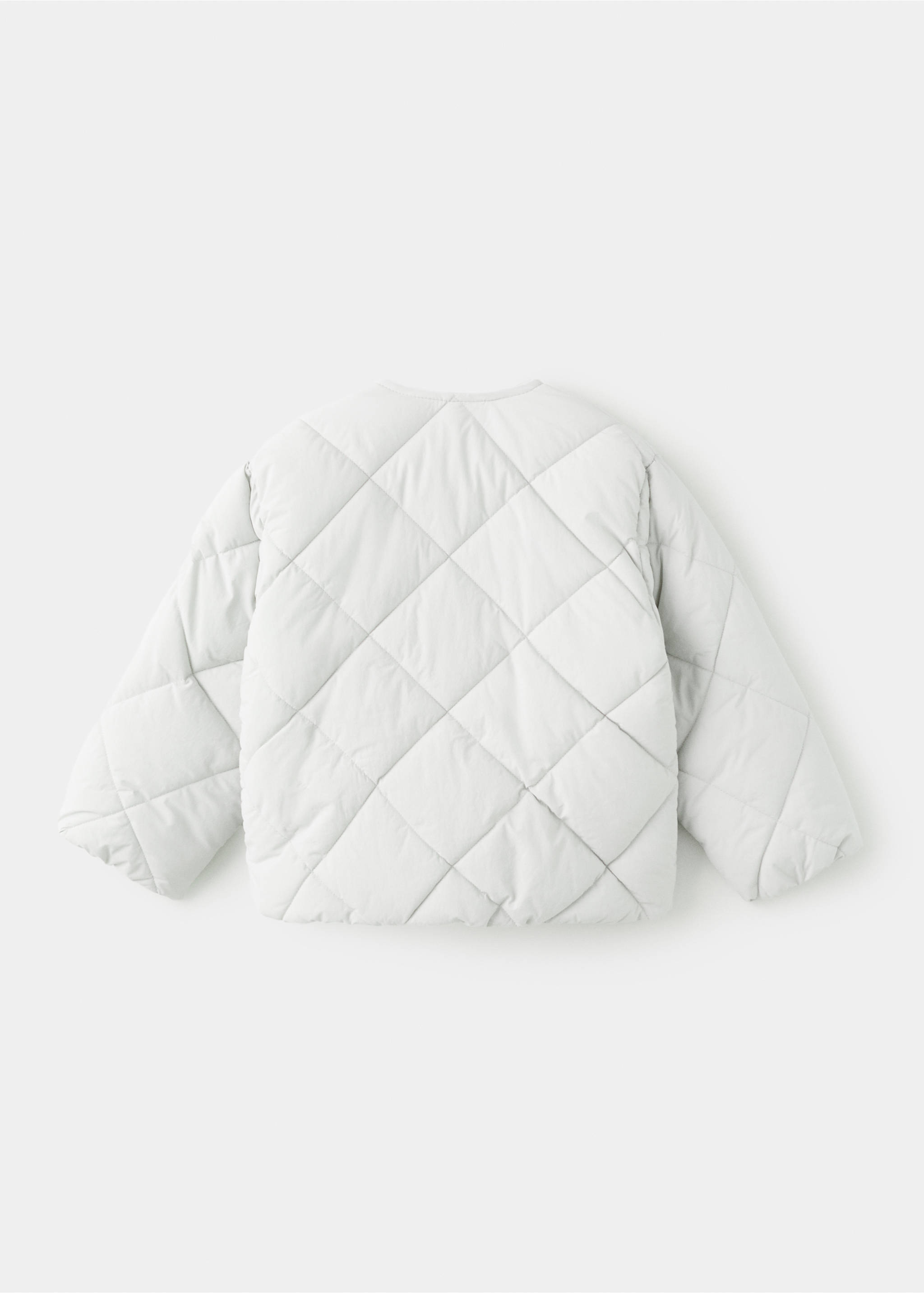 Anorak acolchado - Reverso del artículo, Gris claro/pastel. Ref: 27073335-00.