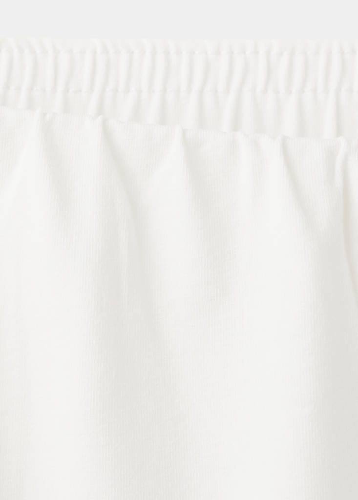 Light cotton trousers — Ivory White