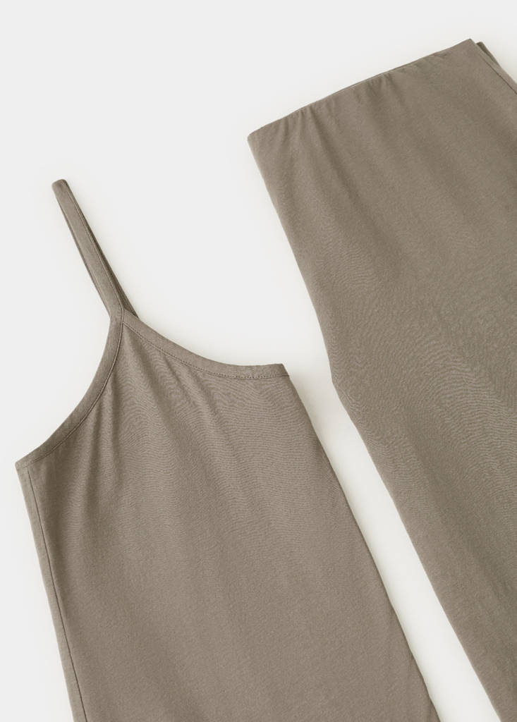 Light cotton trousers — Medium Brown