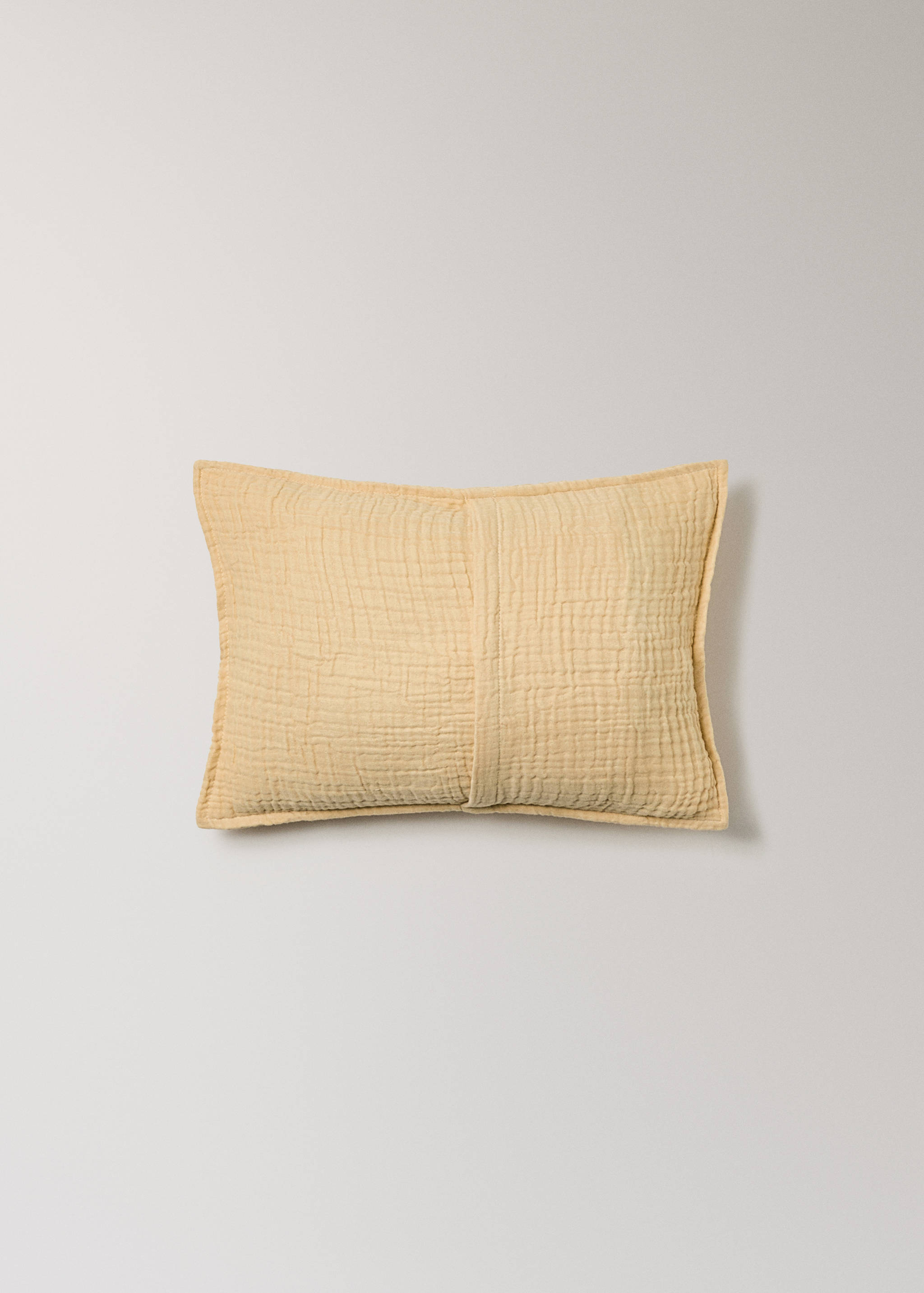 Garment-dyed cotton gauze children’s cushion cover 30 x 40 cm - Details of the article 4