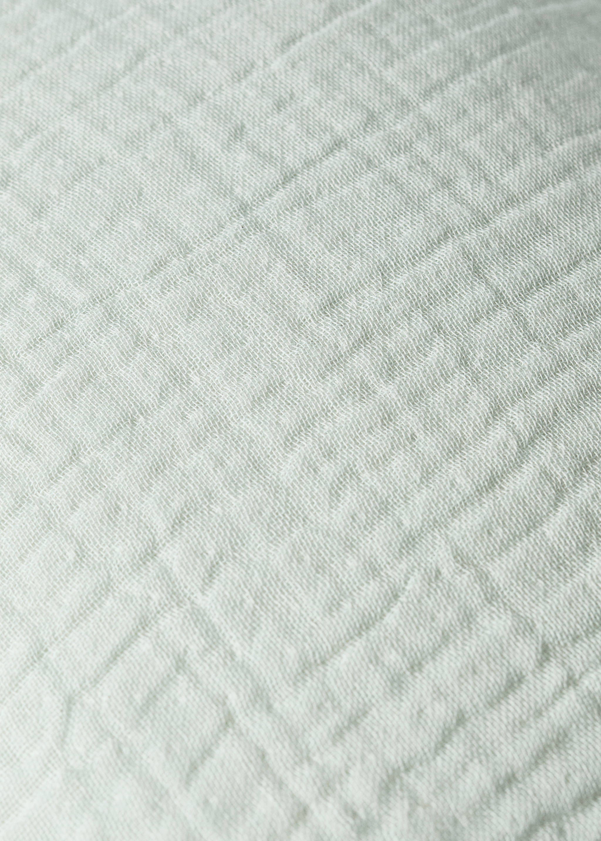 Housse de coussin enfant en gaze de coton teint en pièce, 30 x 40 cm - Détail de l'article 3