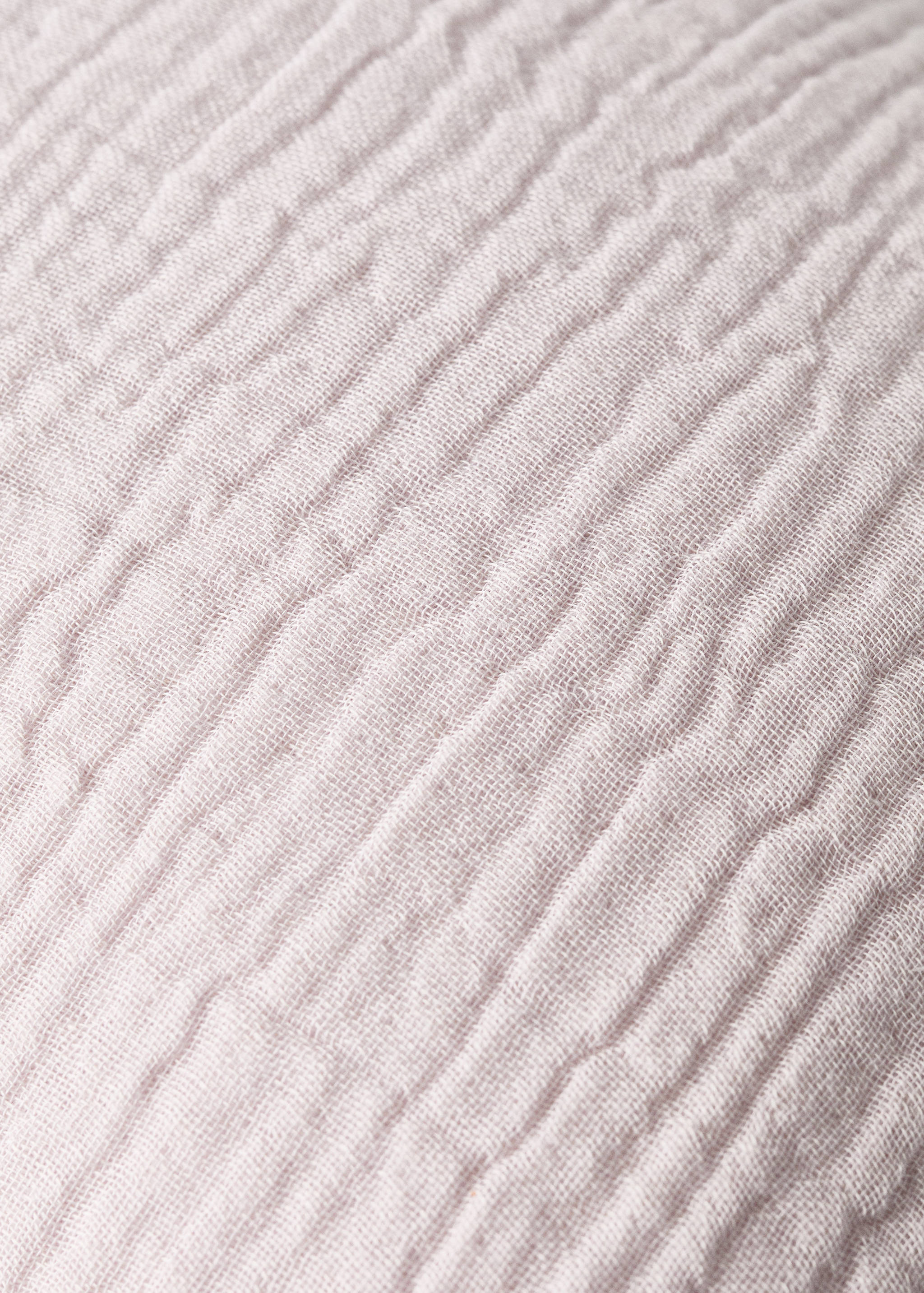 Housse de coussin enfant en gaze de coton teint en pièce, 30 x 40 cm - Détail de l'article 3