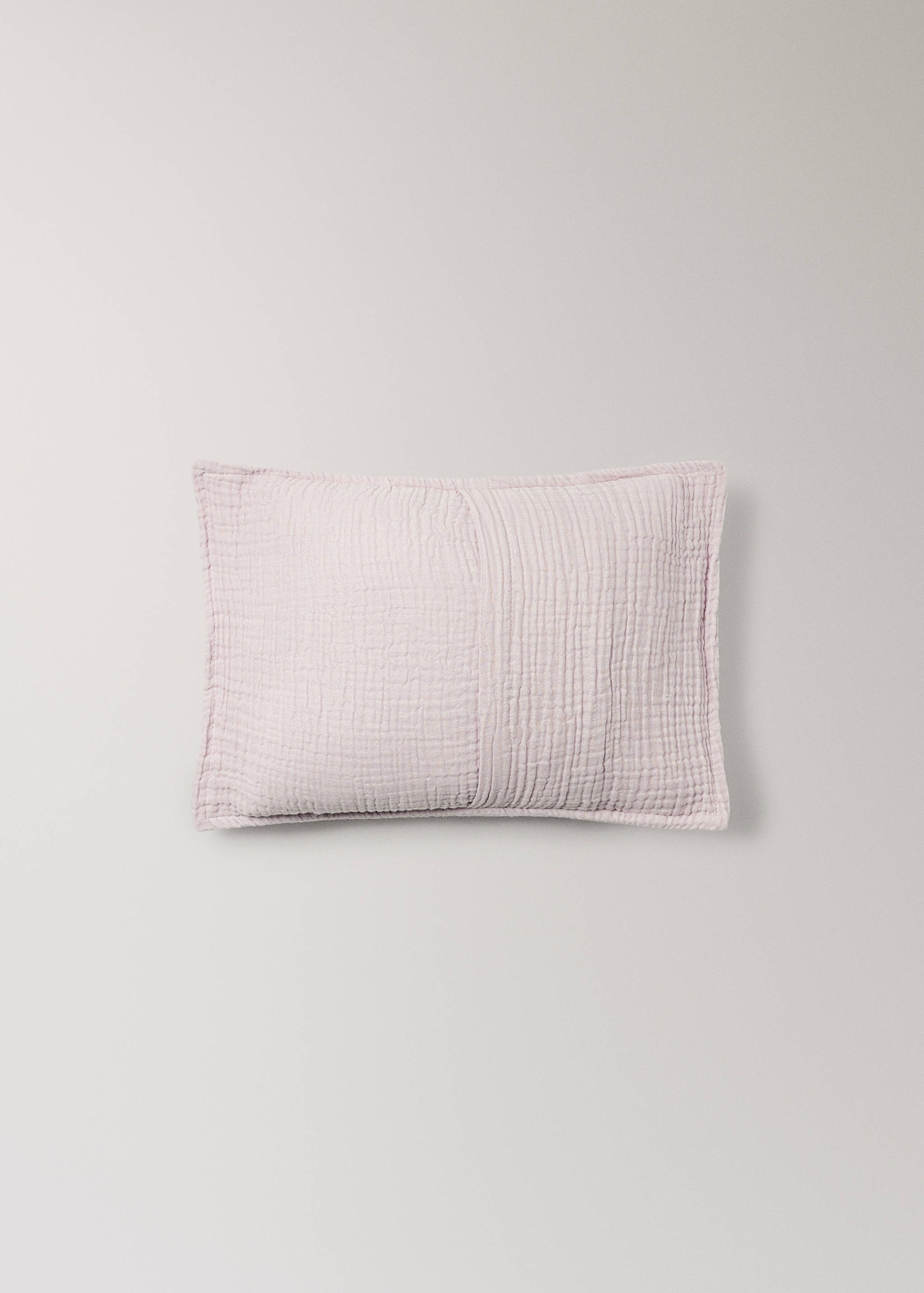 Housse de coussin enfant en gaze de coton teint en pièce, 30 x 40 cm - Détail de l'article 4