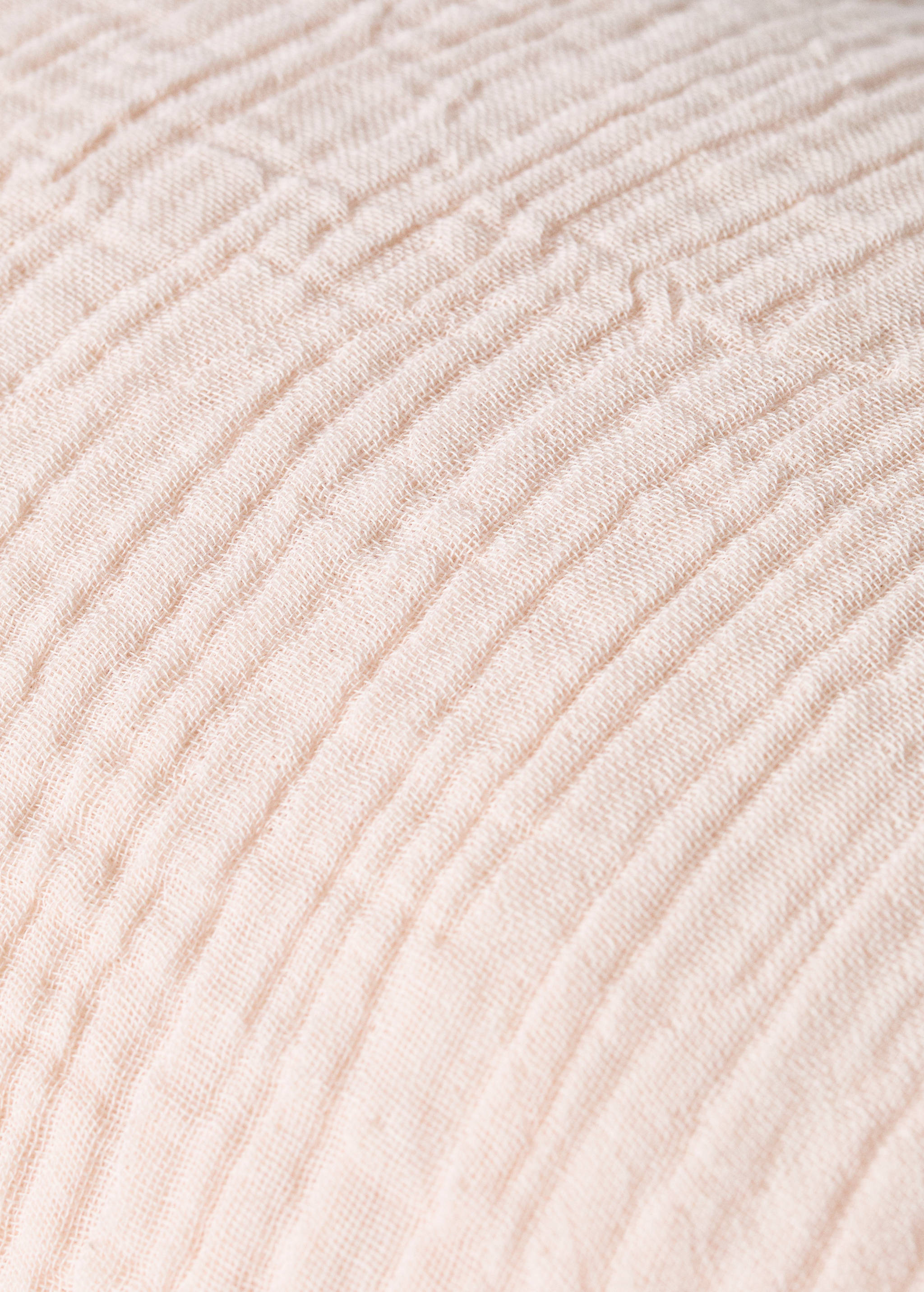 Housse de coussin enfant en gaze de coton teint en pièce, 30 x 40 cm - Détail de l'article 3