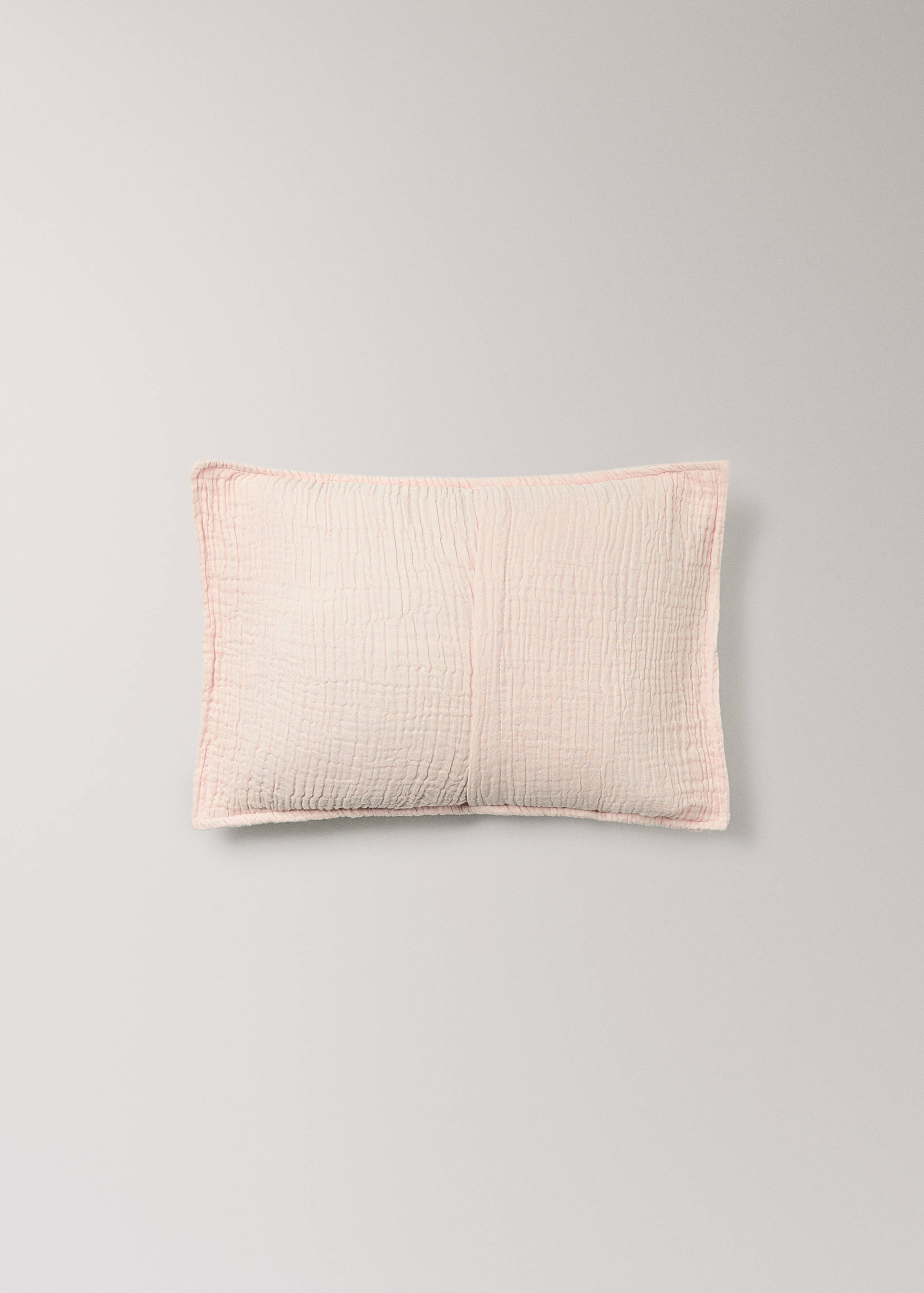 Housse de coussin enfant en gaze de coton teint en pièce, 30 x 40 cm - Détail de l'article 4