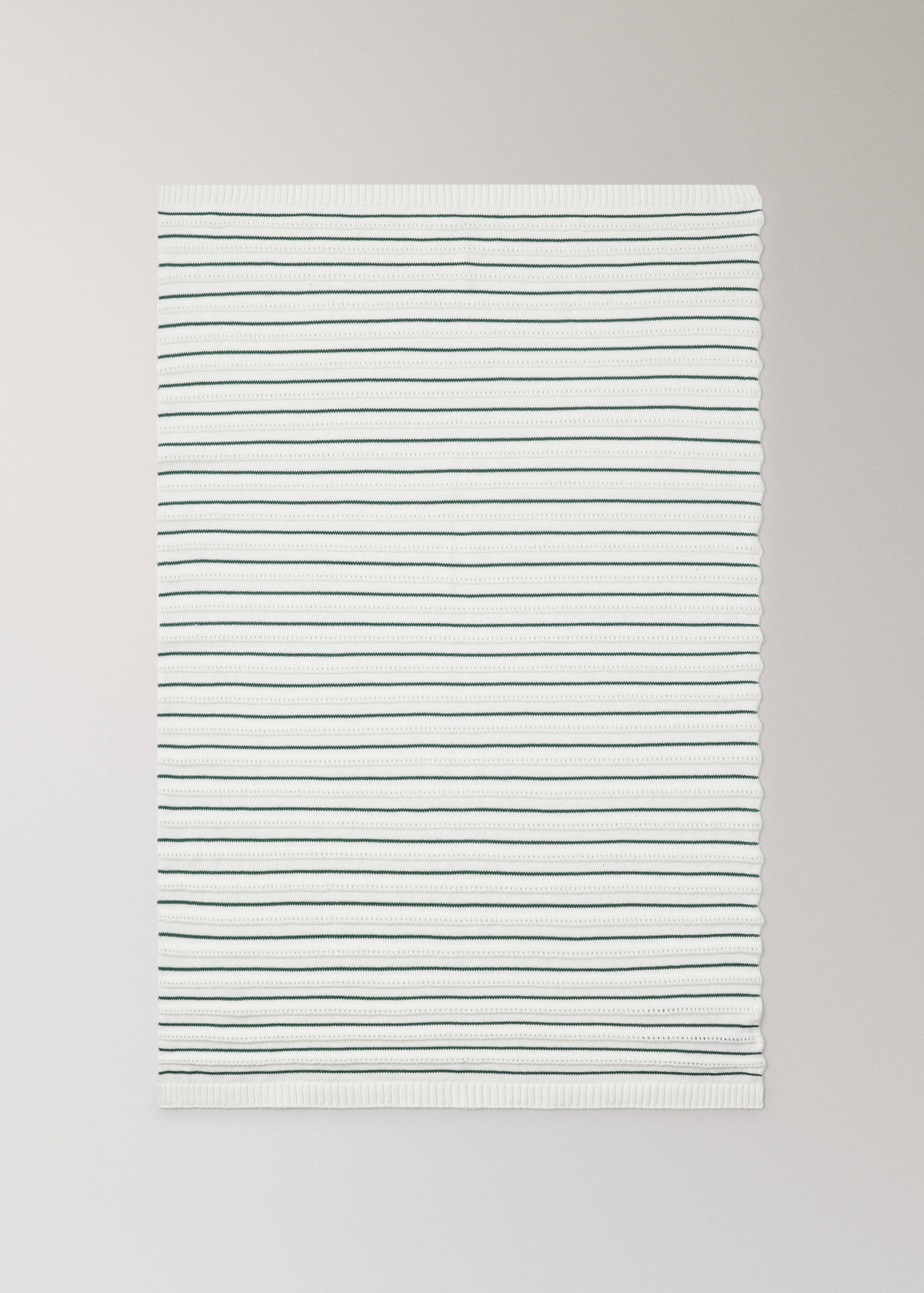 Children's cotton striped blanket - Details of the article 3