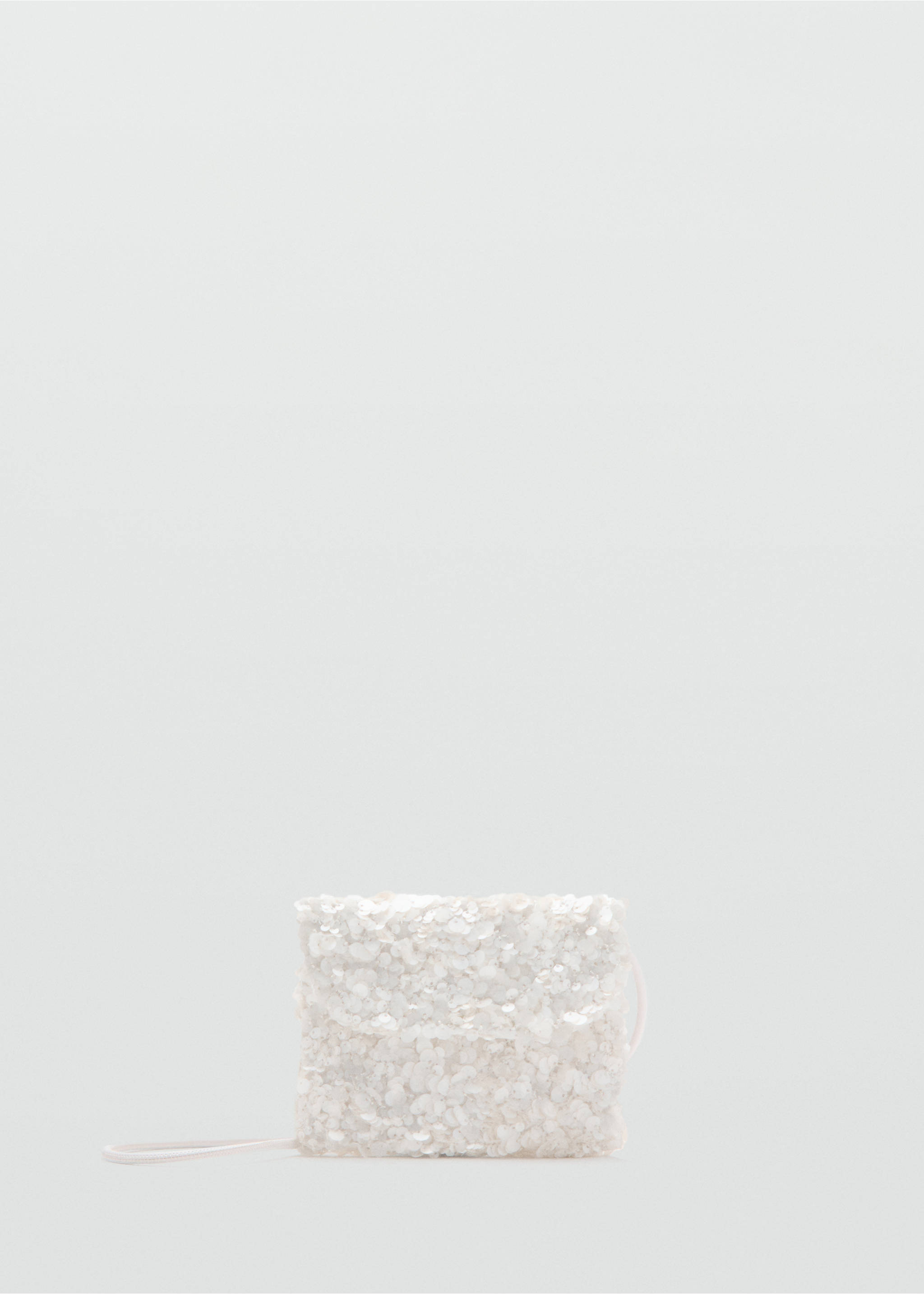 饰珠迷你手袋 - null, 米色. Ref: 27073708-00.