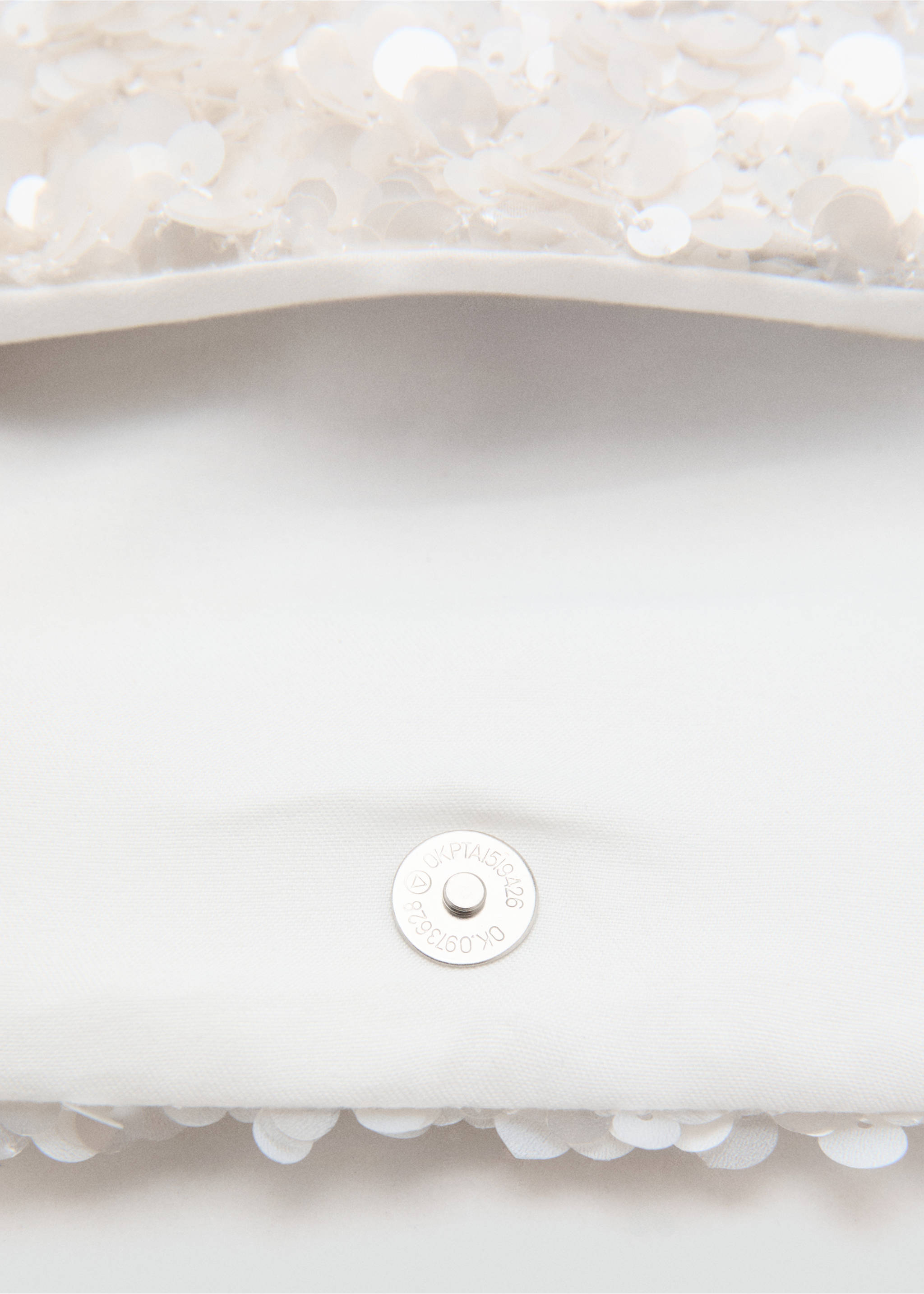 饰珠迷你手袋 - null, 米色. Ref: 27073708-00.