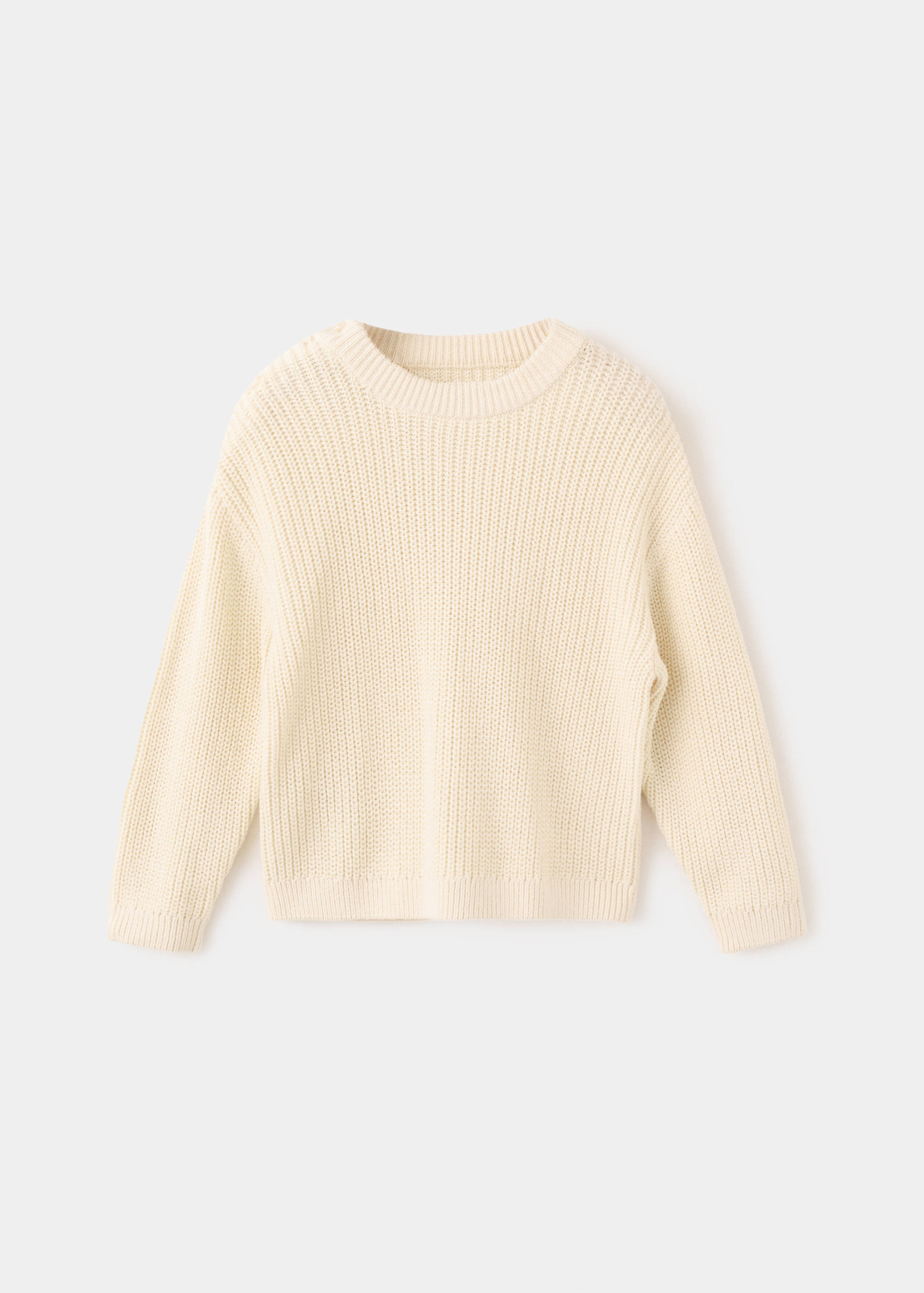 100% cotton knitted sweater - Article without model