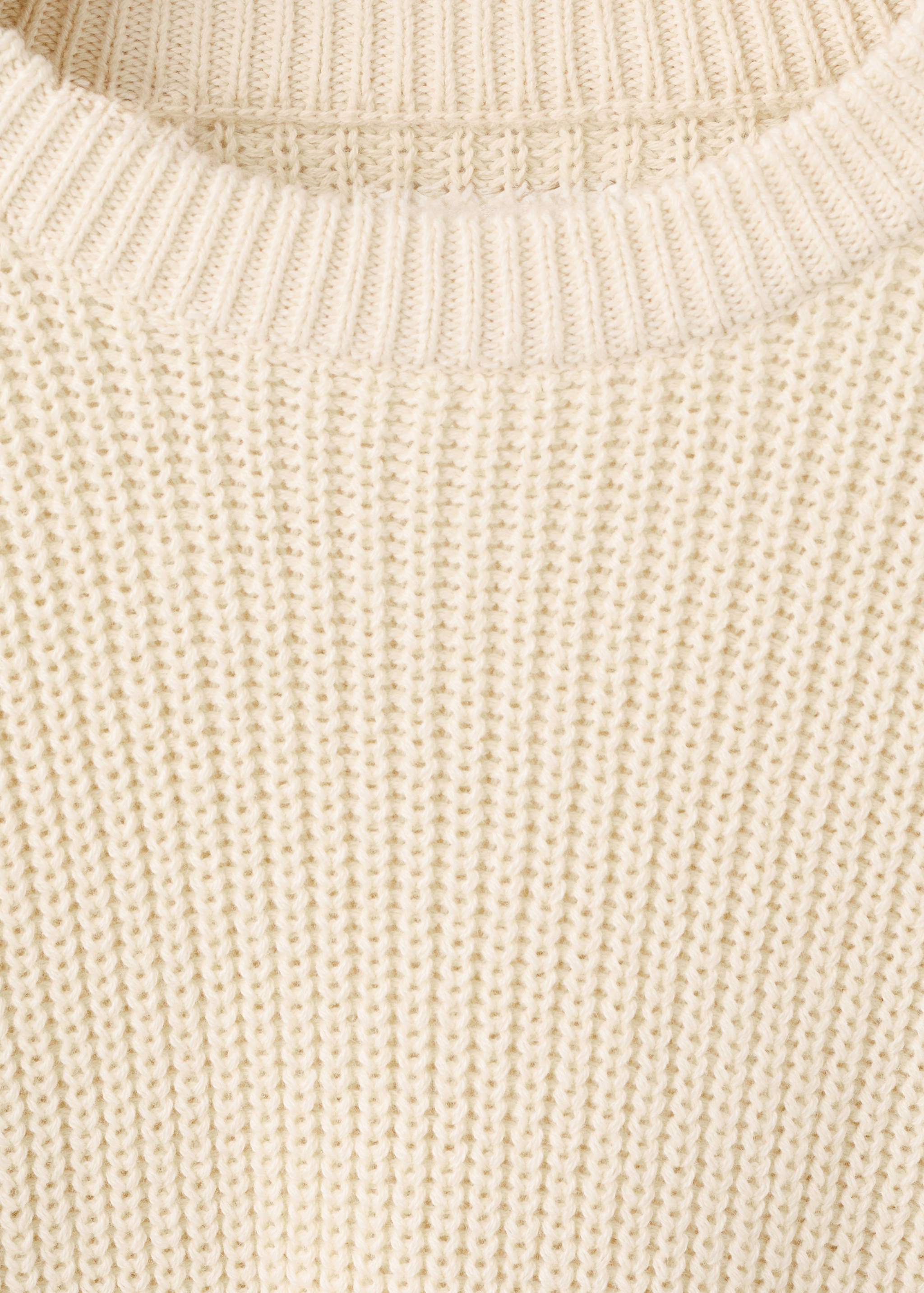 100% cotton knitted sweater - Details of the article 8