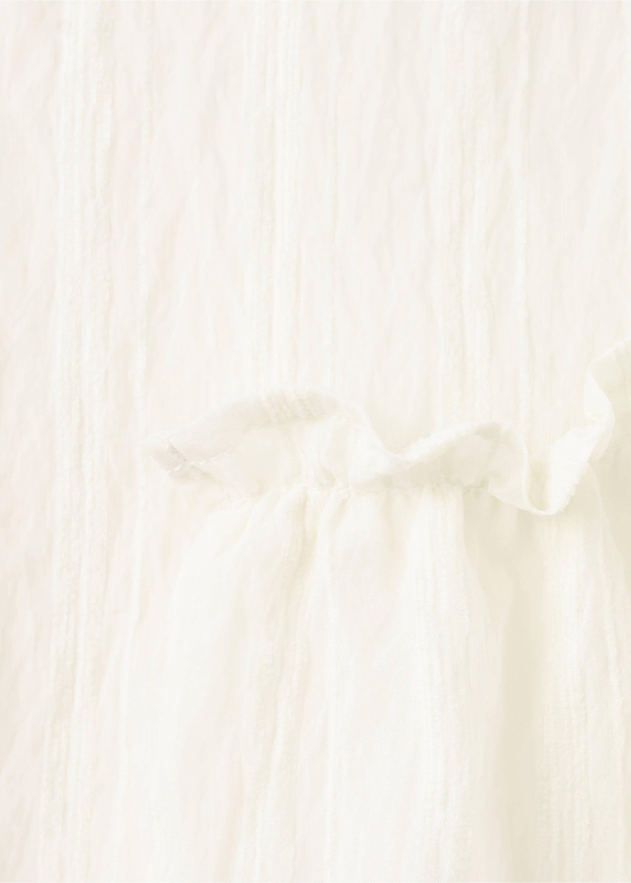 花边棉质衬衫 - null, 米色. Ref: 27073715-00.