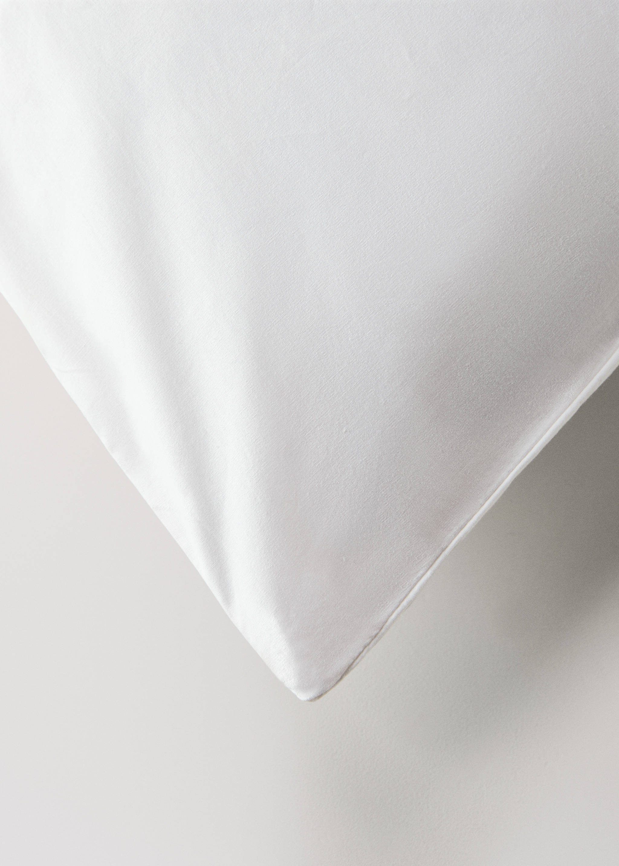 Housse de couette percale de coton broderie fleur lit 90 cm - Détail de l'article 3