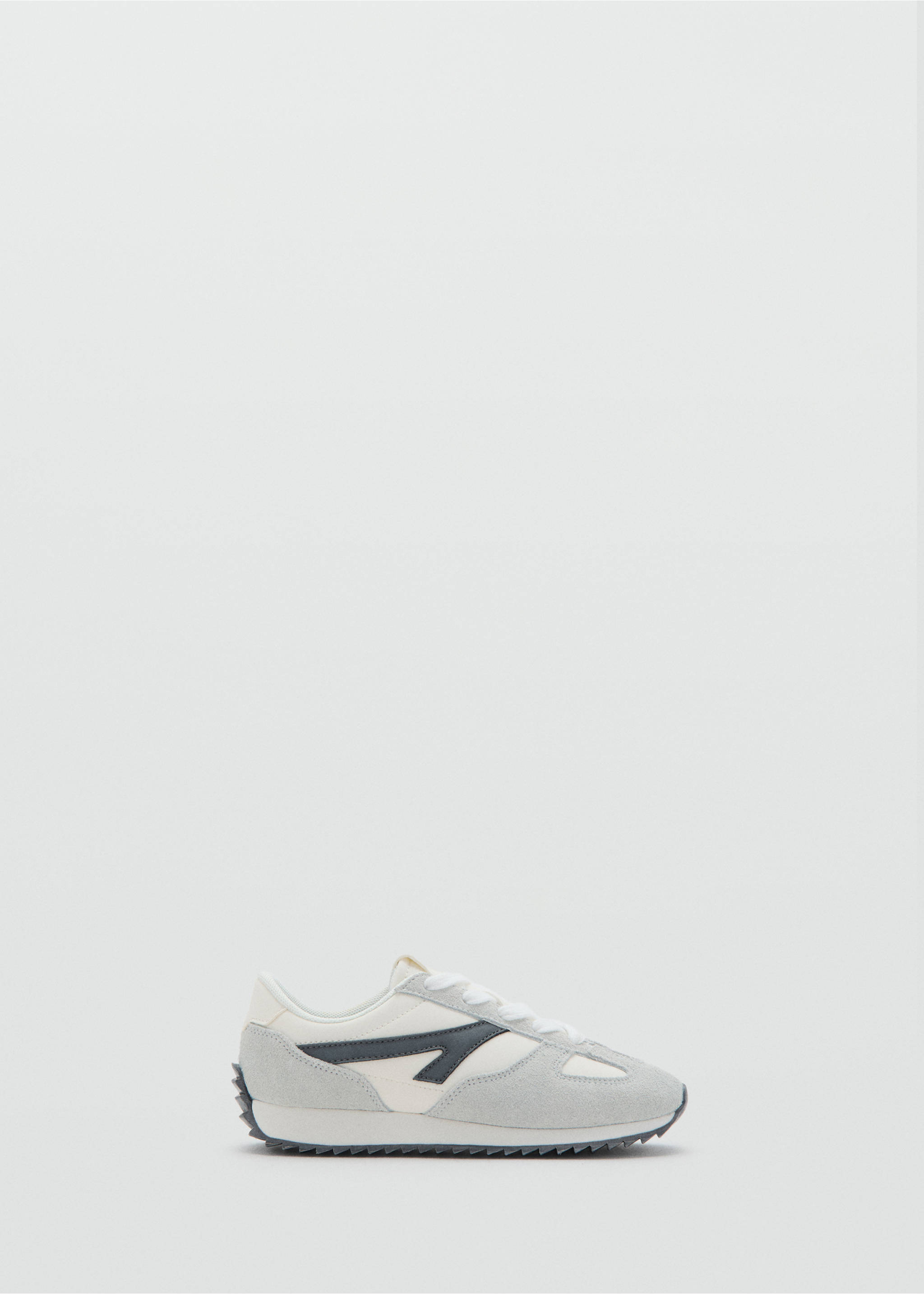 Deportivas combinadas piel - Artículo sin modelo, Gris. Ref: 27073722-00.