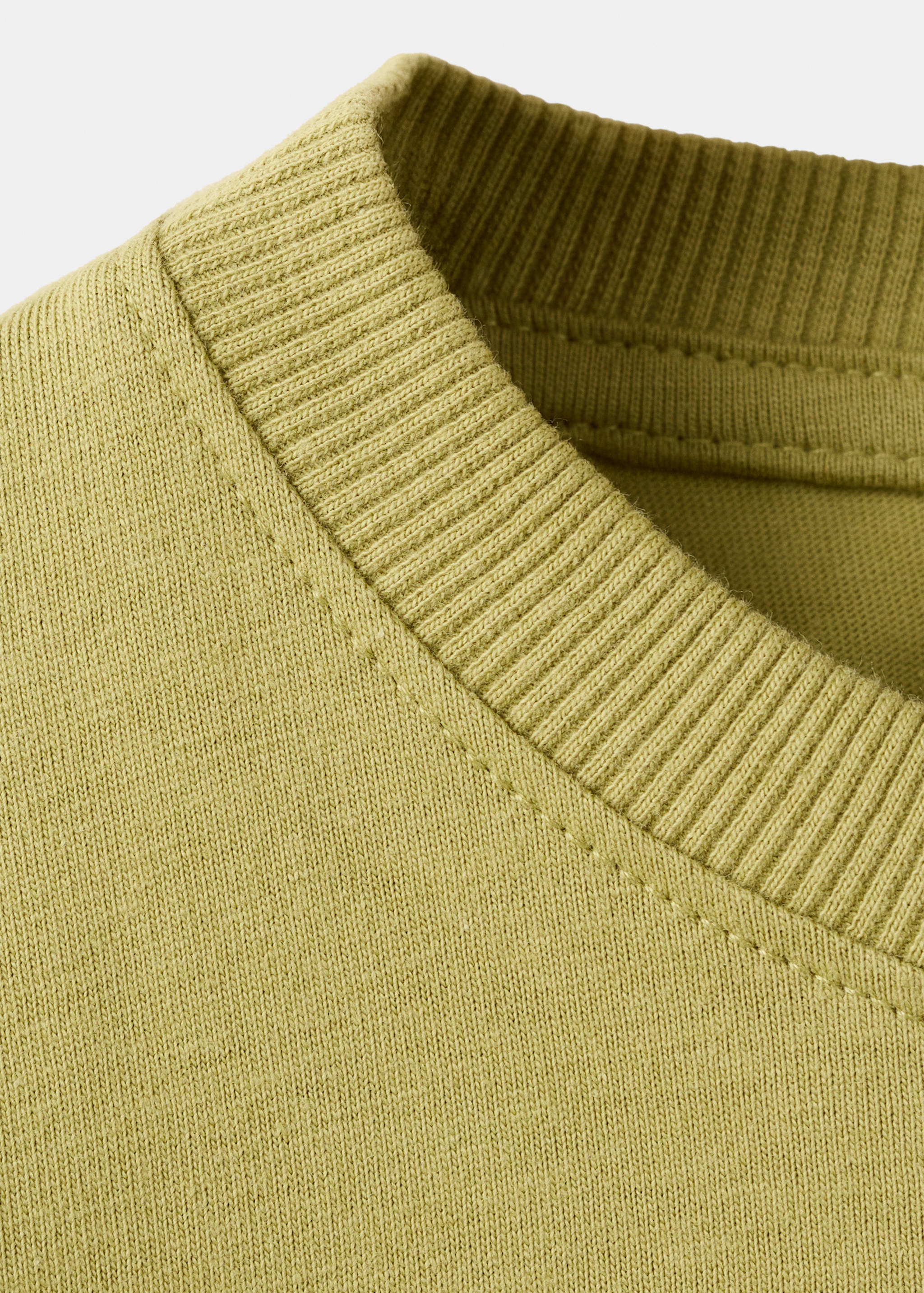Cotton T-shirt with pocket detail - Details of the article 8