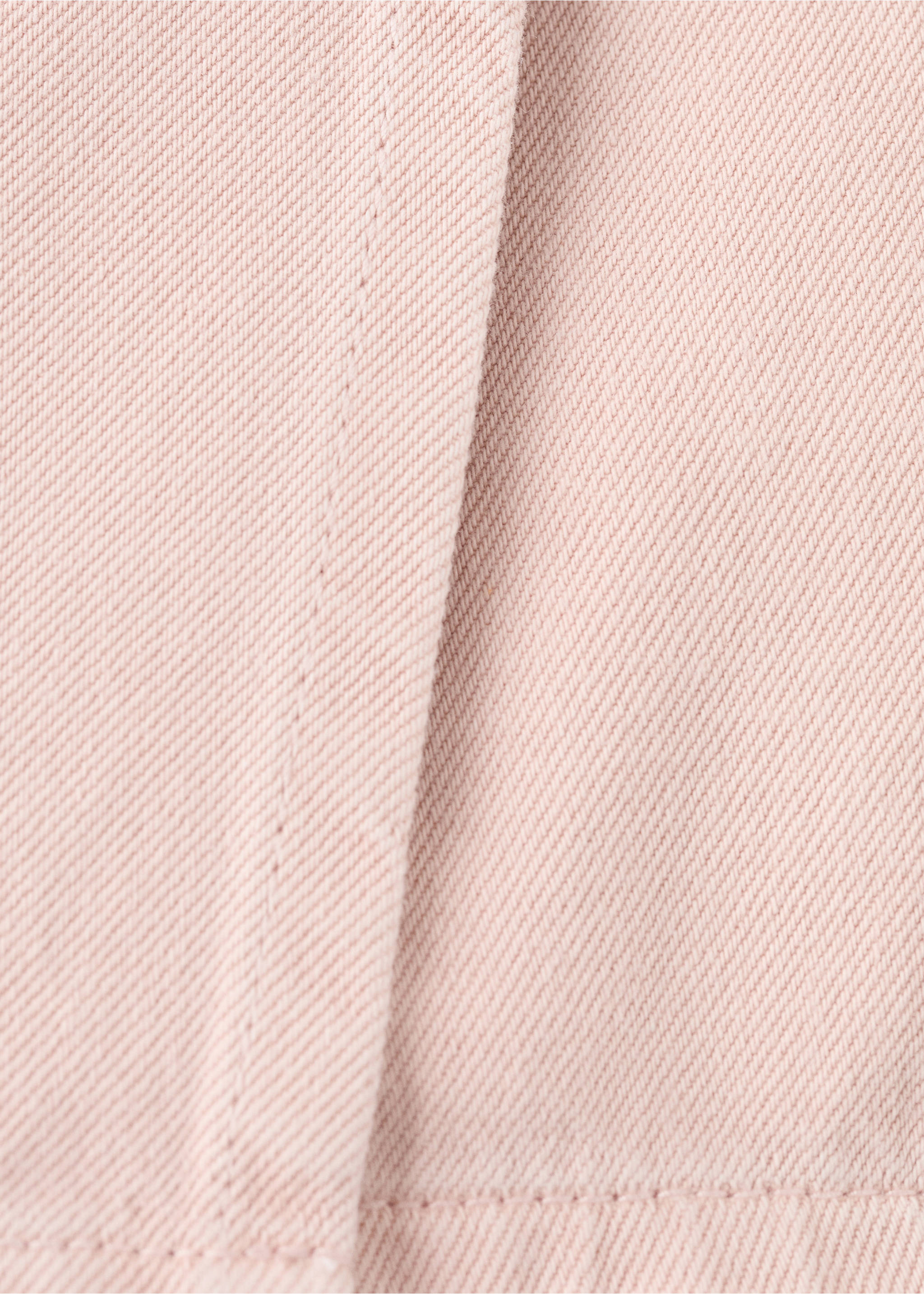 Falda pantalón vaquera - Detalle del artículo 0, Rosa. Ref: 27073725-00.