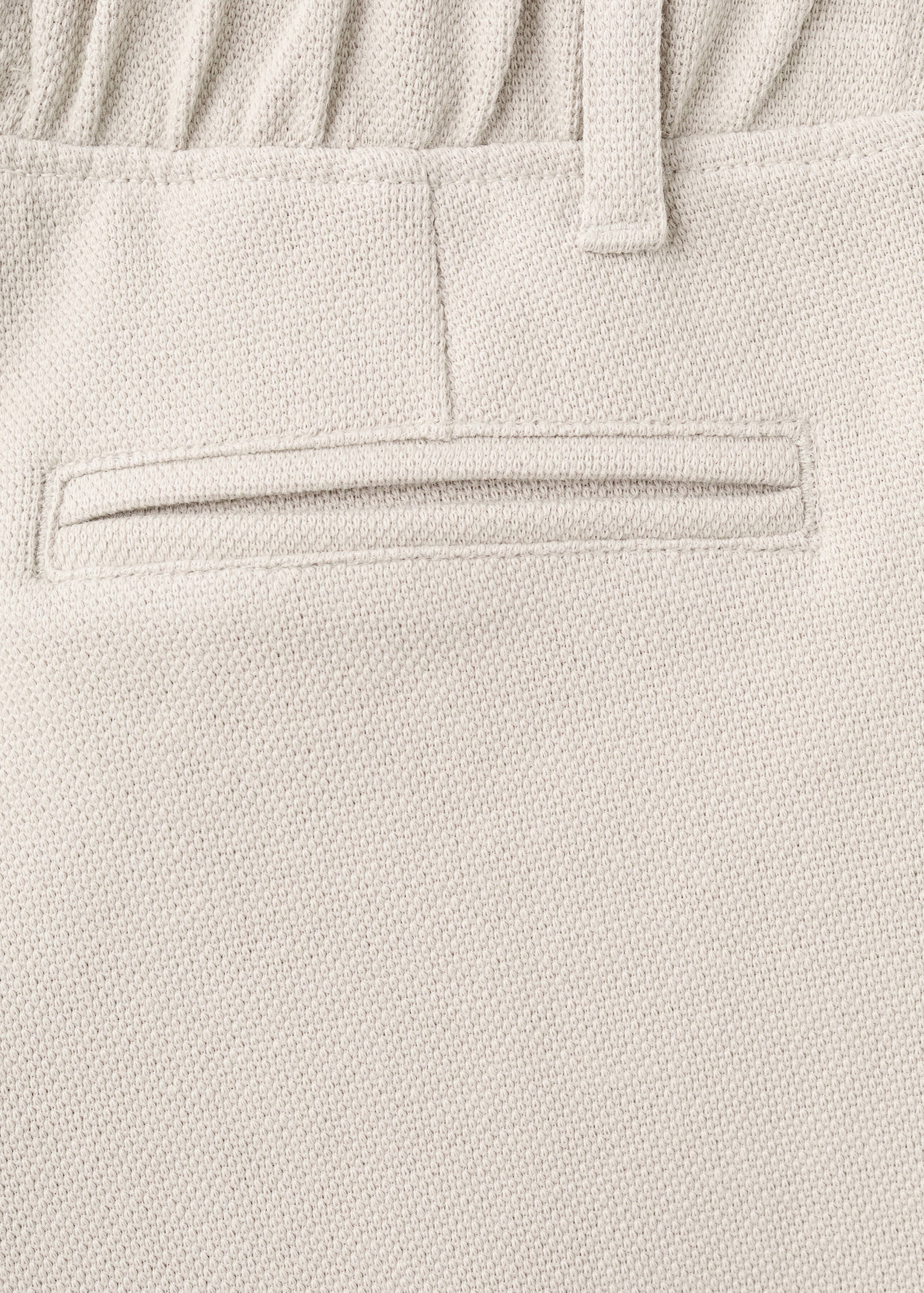 Cotton Bermuda shorts - Details of the article 0