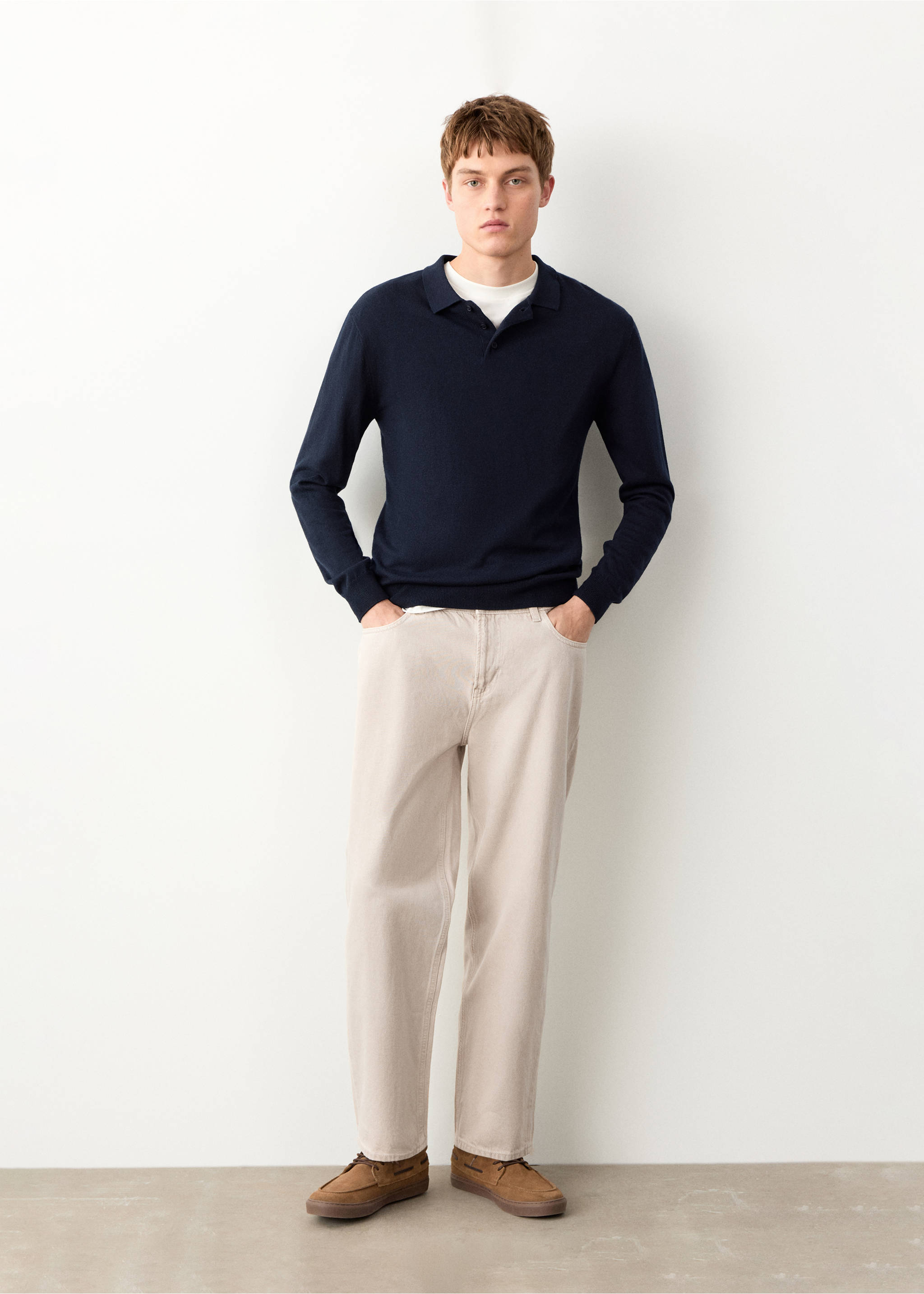 Relaxed fit jeans - General plane, Light/Pastel Grey. Ref: 27073728-00.