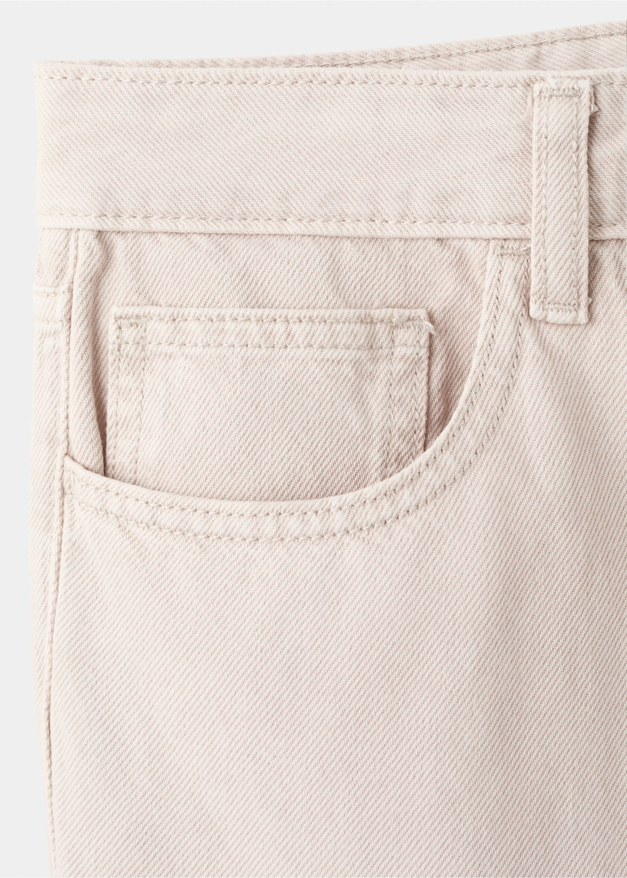 Relaxed fit jeans - Details of the article 8, Light/Pastel Grey. Ref: 27073728-00.