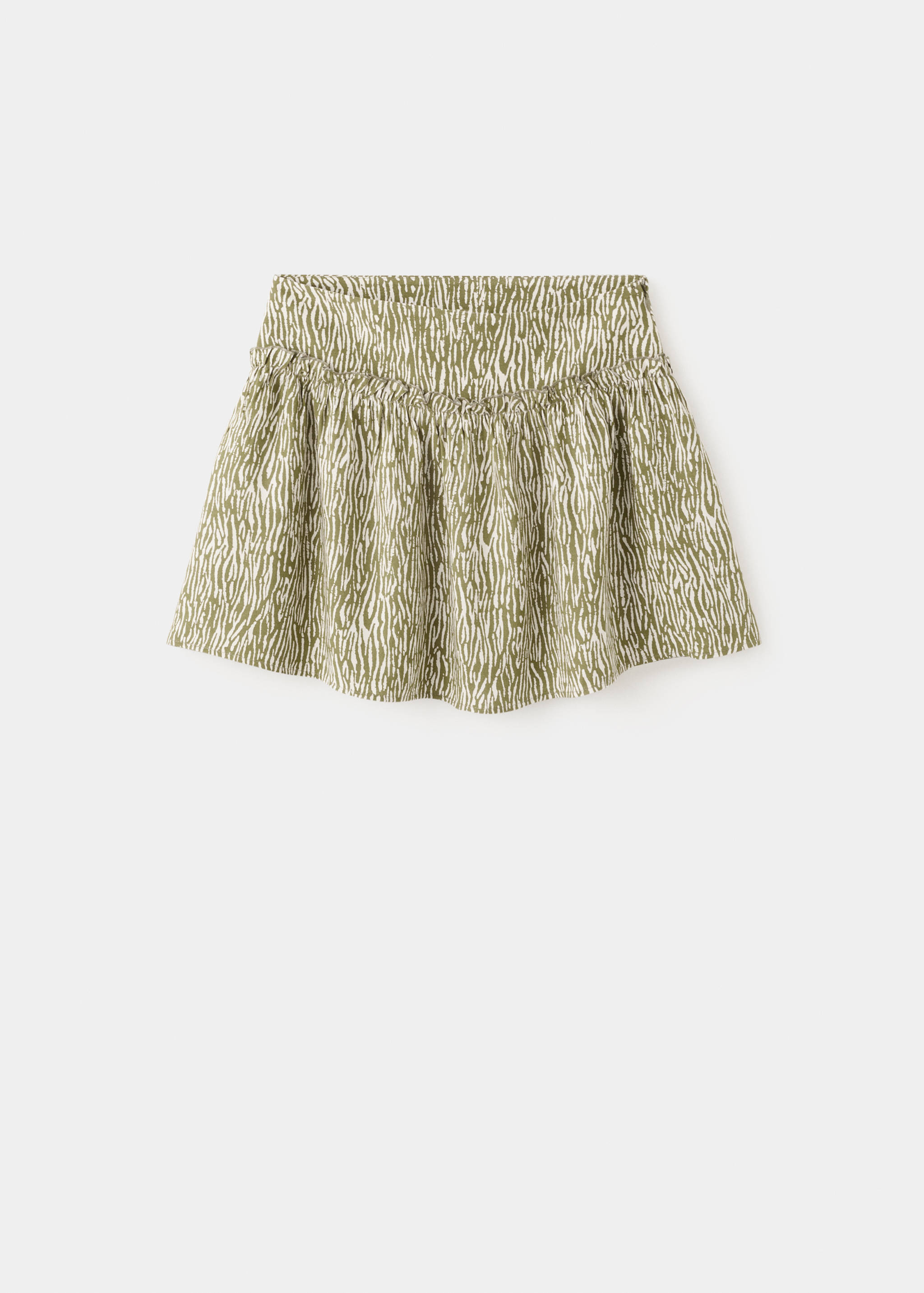 Ruffle printed skirt - Article without model