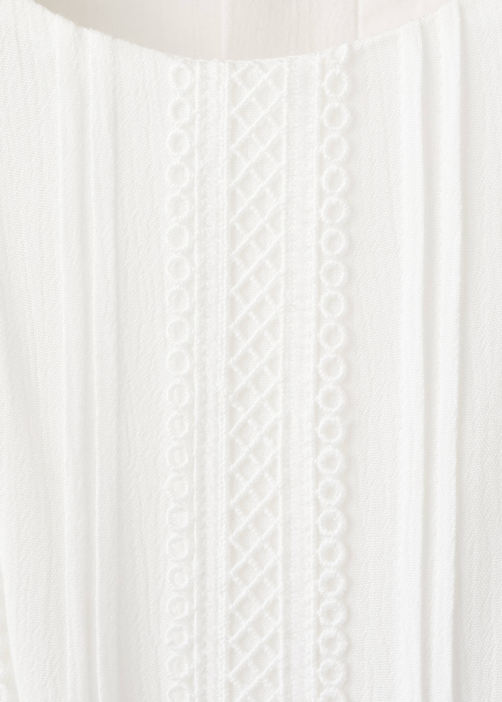 Frilled long jumpsuit - Details of the article 8