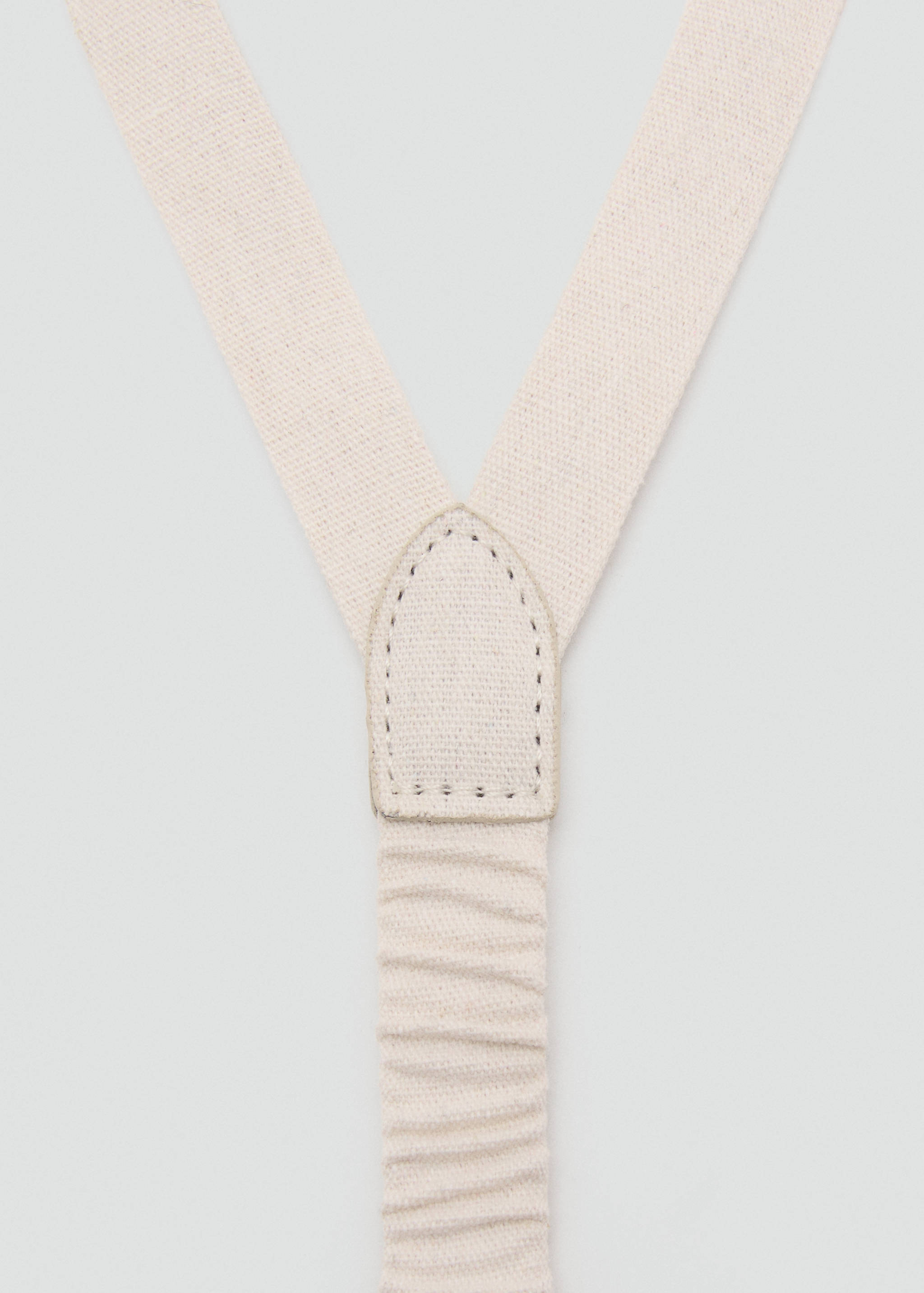 Tirantes elásticos ajustables - Plano medio