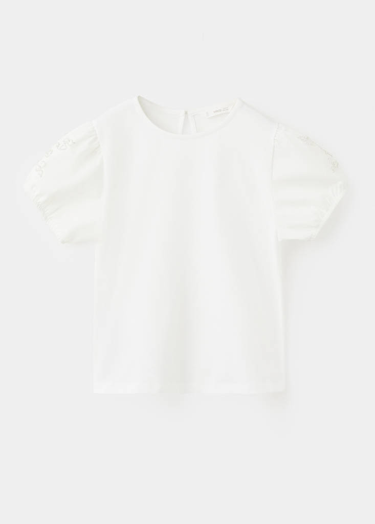 Camiseta algodón strass