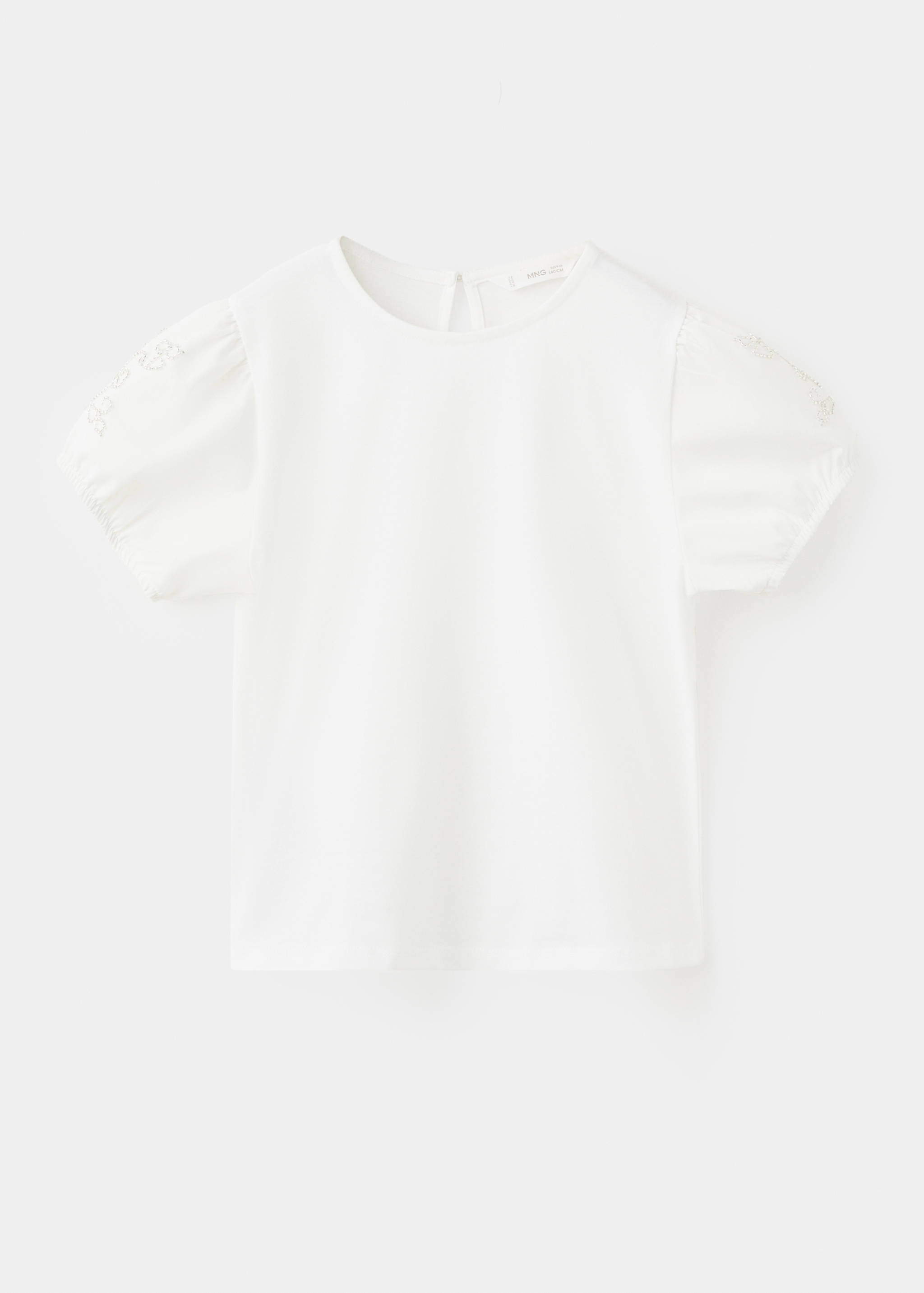 T-shirt coton strass - Article sans modèle