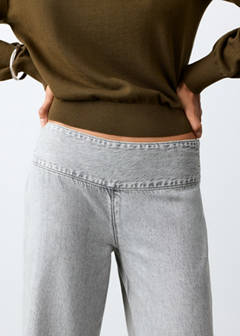 Low waist jeans — Denim Grey 5