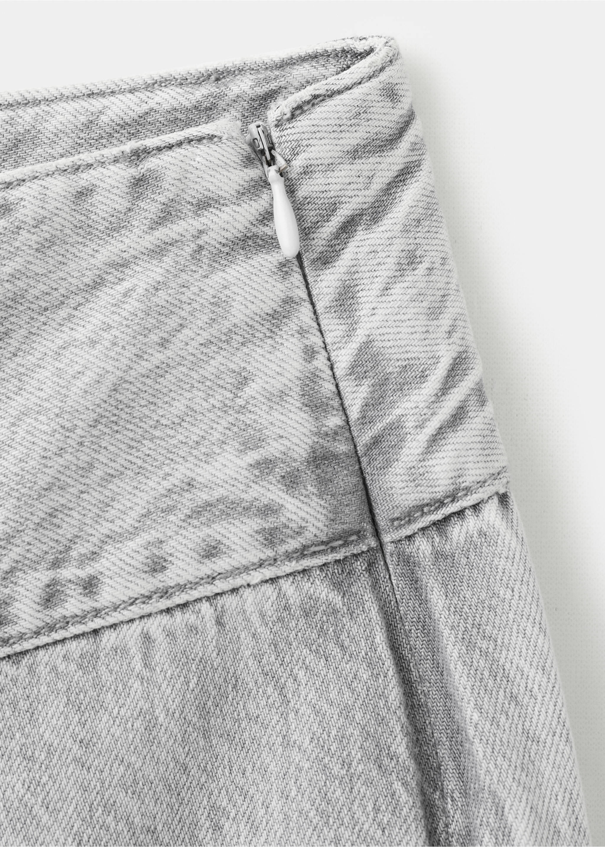 Low waist jeans - Details of the article 8, Denim Grey. Ref: 27074049-00.