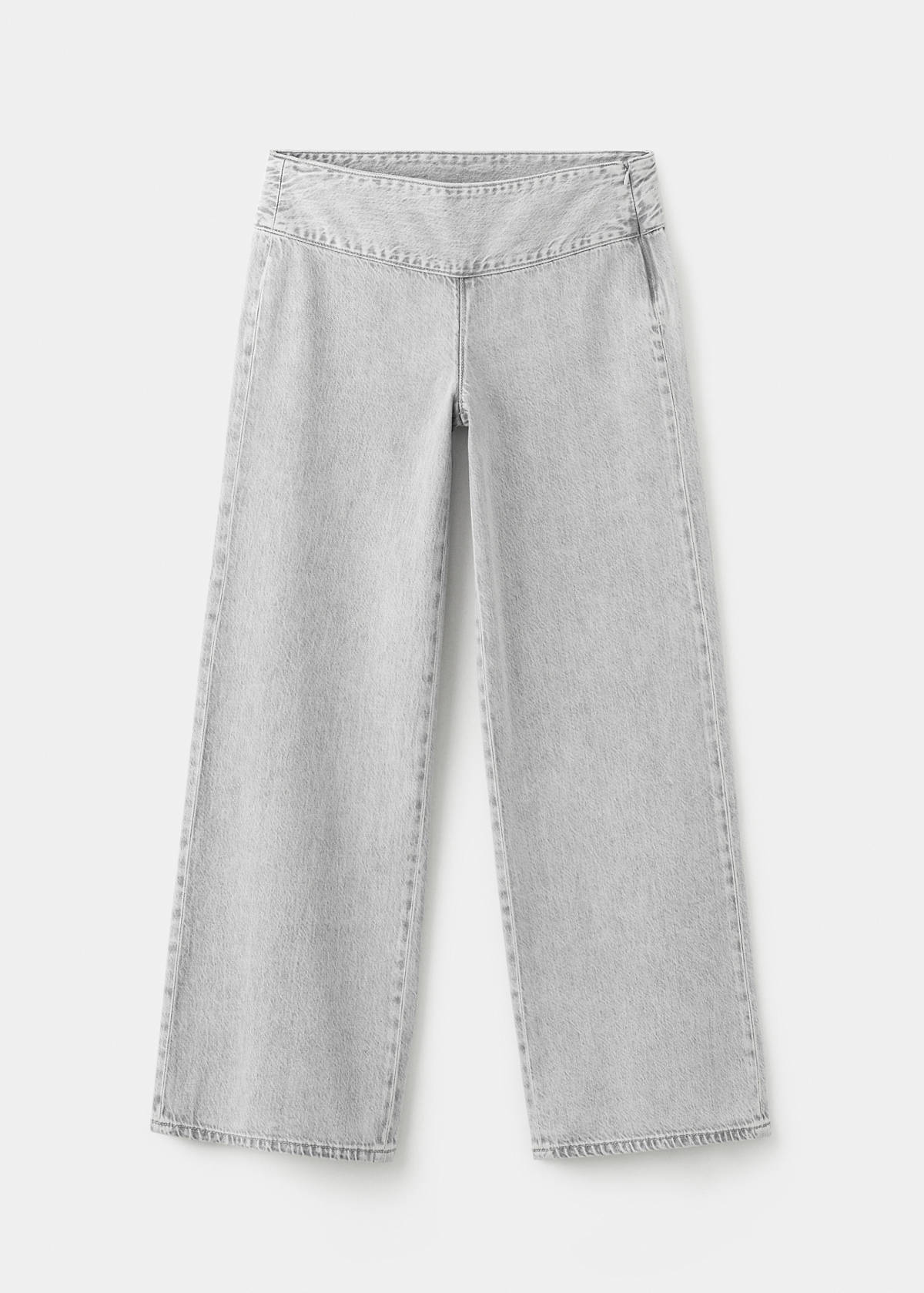 Low waist jeans — Denim Grey