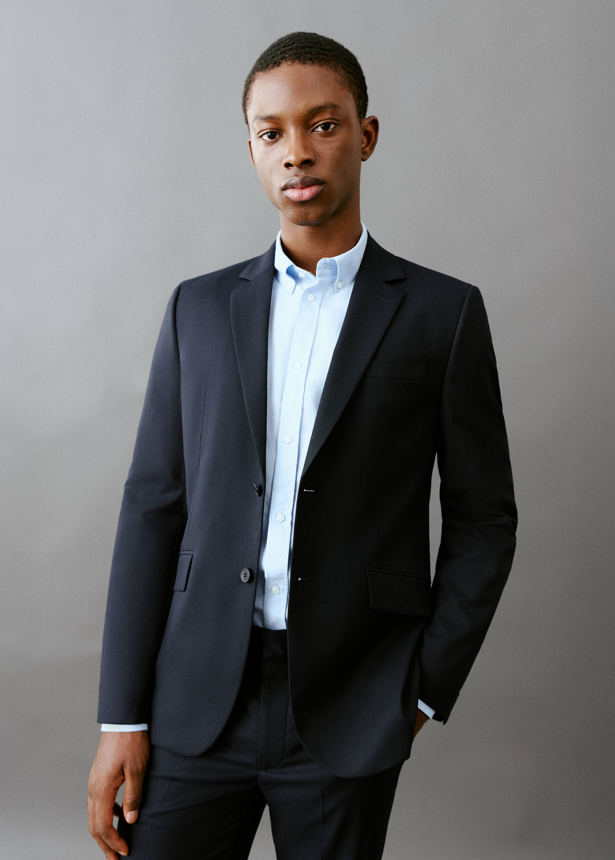 Классический костюмный пиджак - Деталь изделия 6