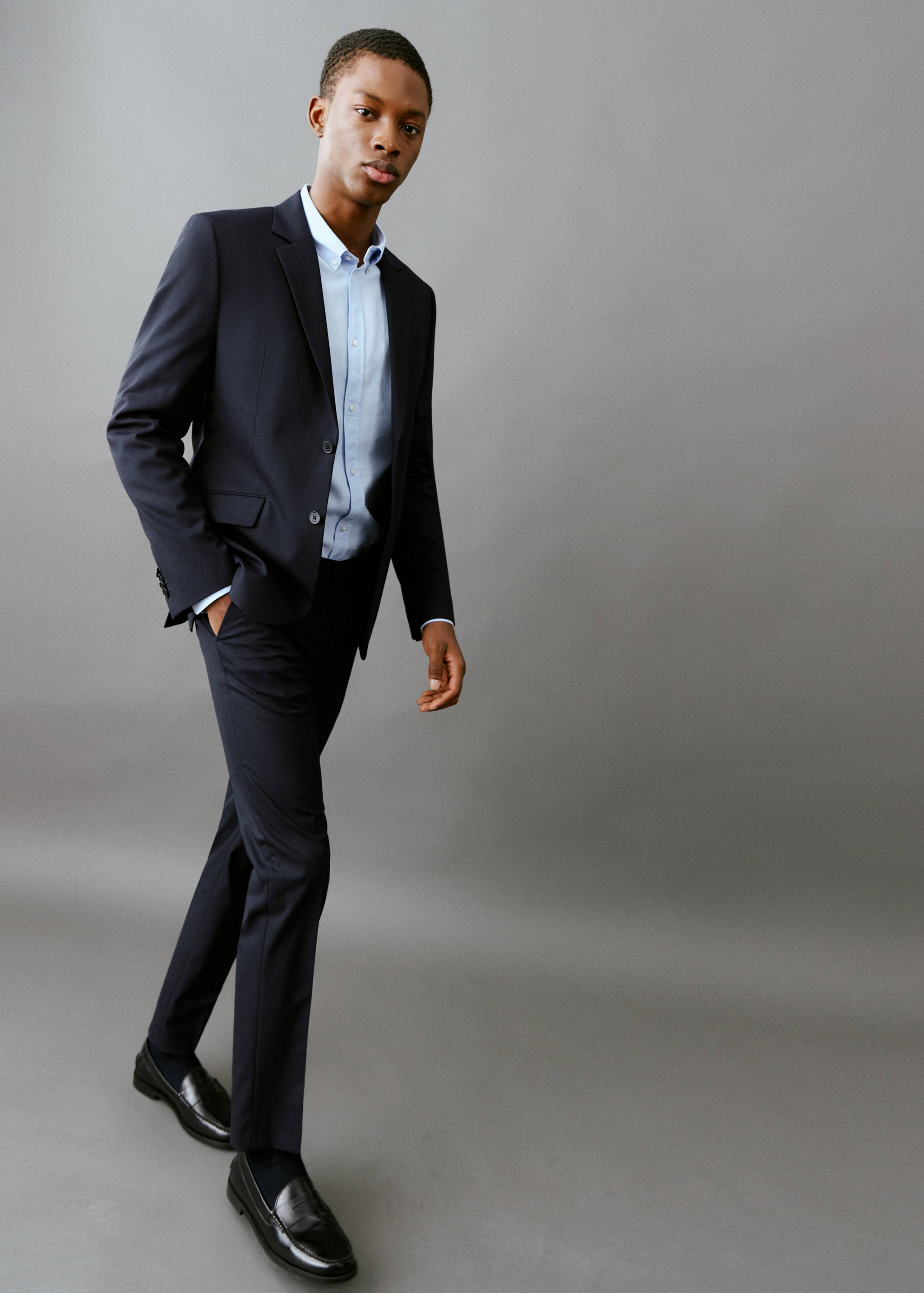 Классический костюмный пиджак - Деталь изделия 4