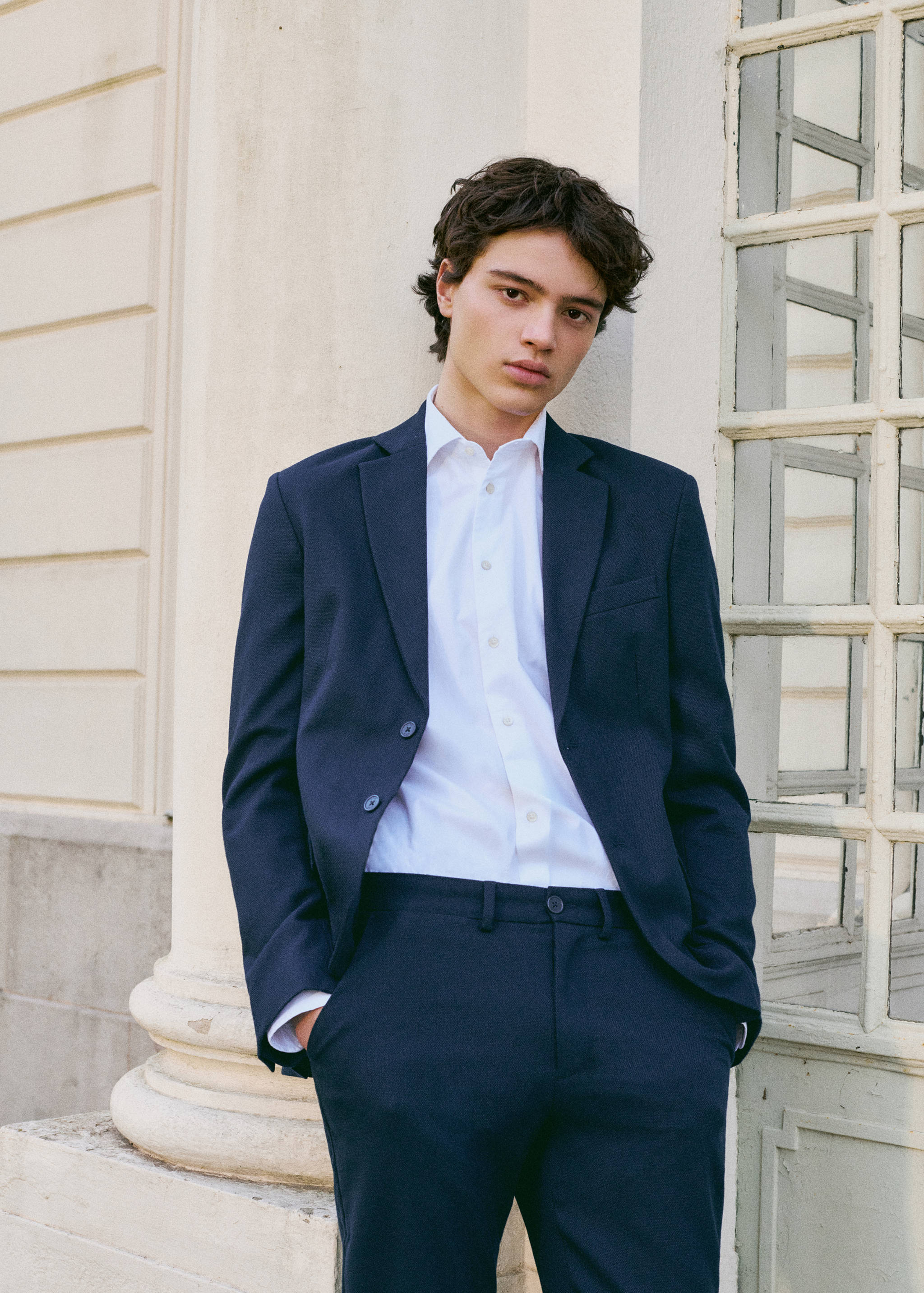 Классический костюмный пиджак - Деталь изделия 5