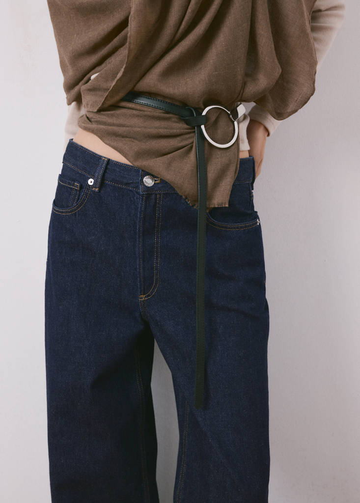 Straight low-waist jeans — Open Blue