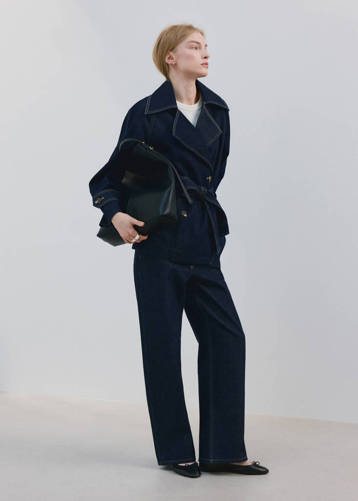 Straight low-waist jeans — Open Blue