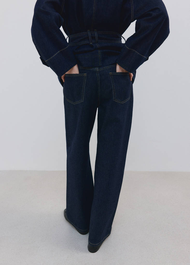 Straight low-waist jeans — Open Blue