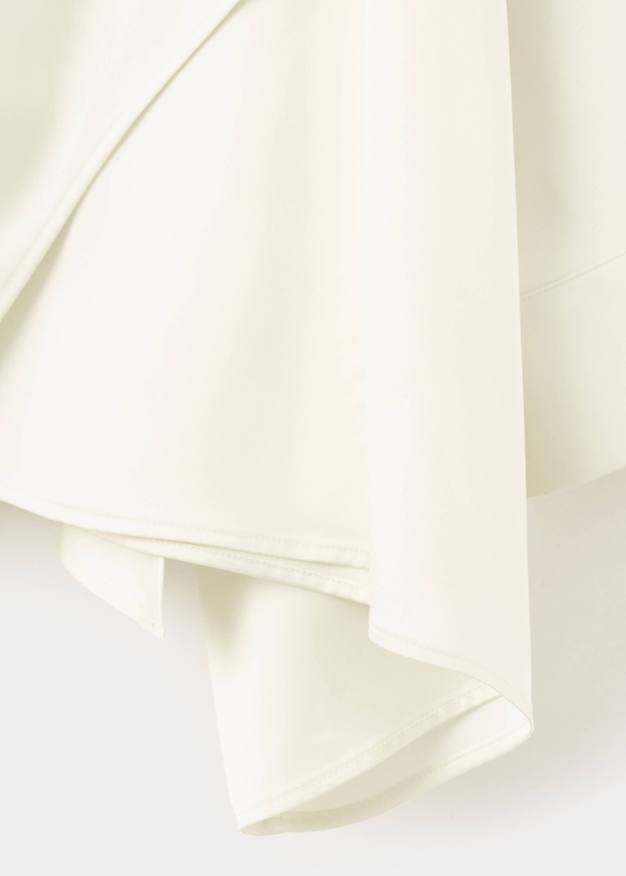 Blusa satinada evasé - Detalle del artículo 0