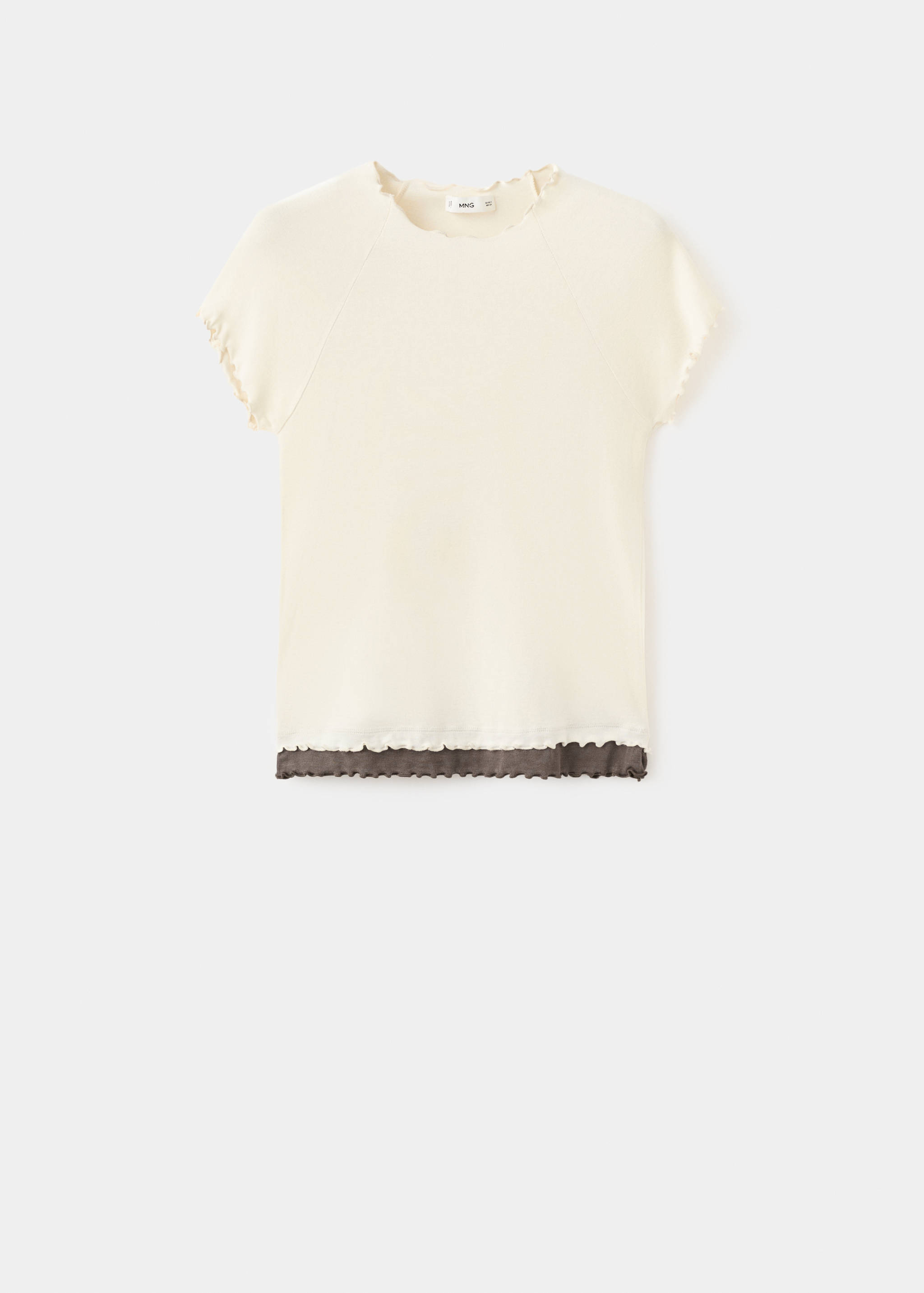 Contrasting T-shirt - Article without model