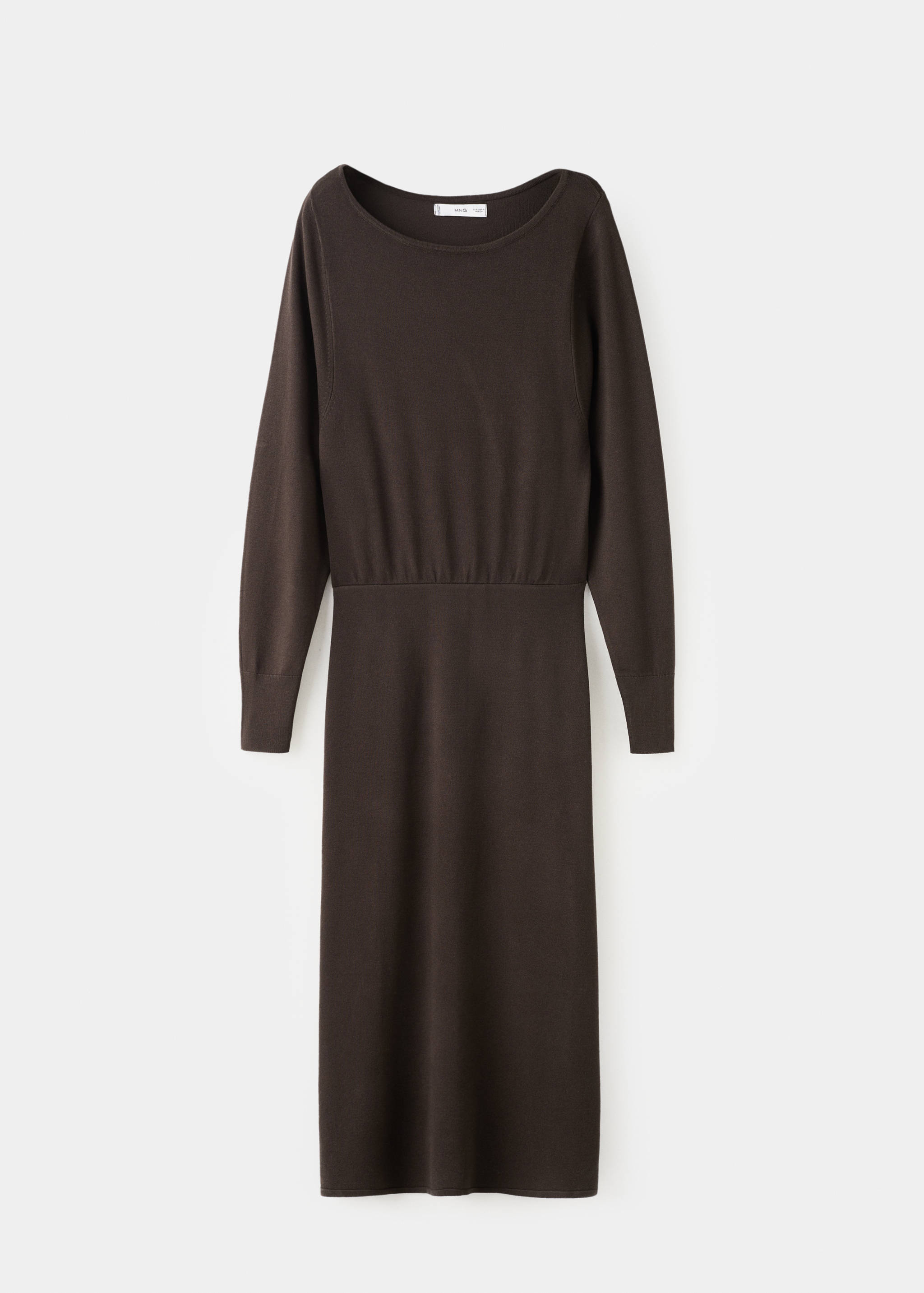 Fine-knit flared dress - Article without model