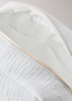 Children’s cotton gauze toiletry bag — White 4