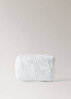 Children’s cotton gauze toiletry bag — White 5