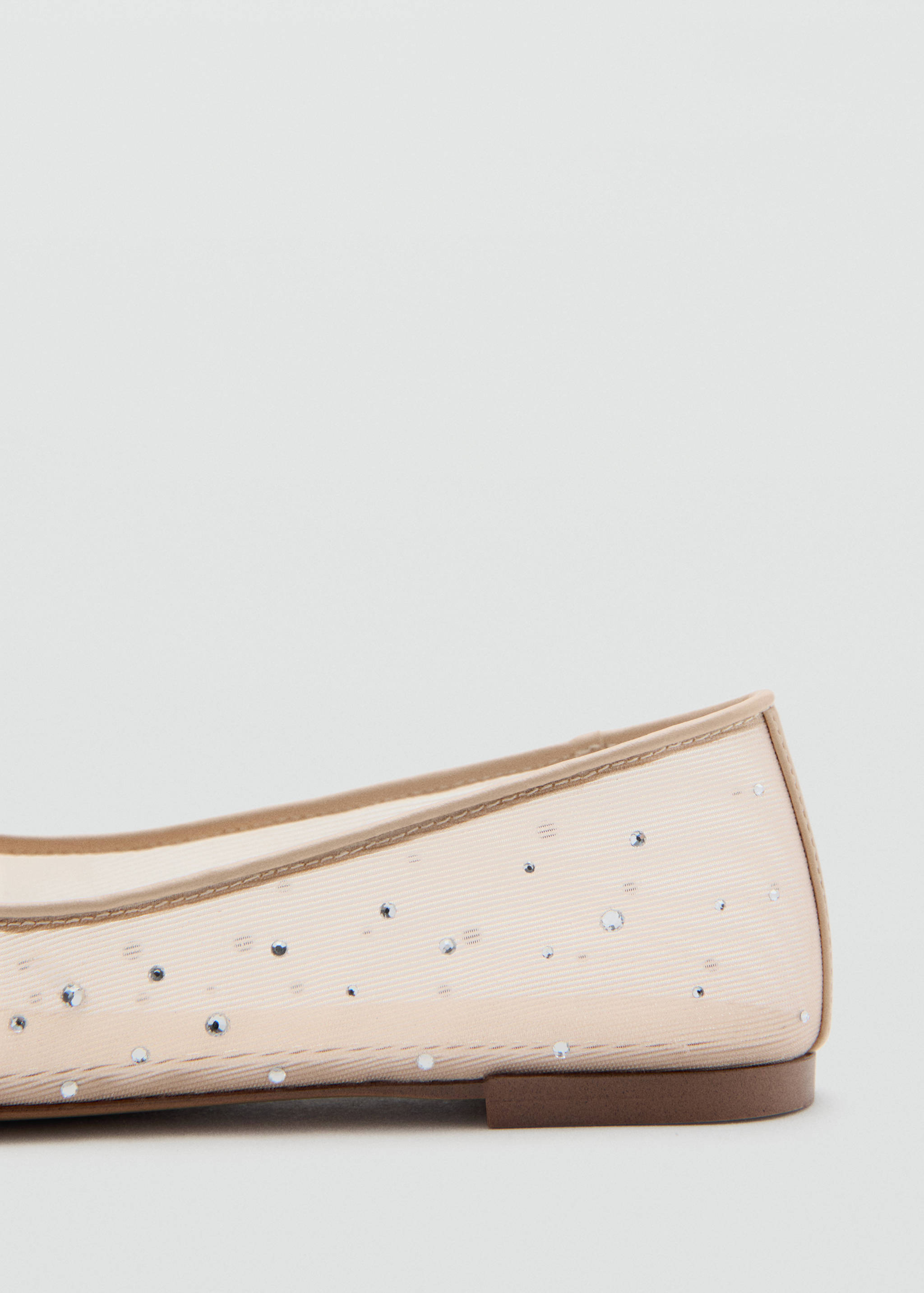 Rhinestone ballet flats - Details of the article 1