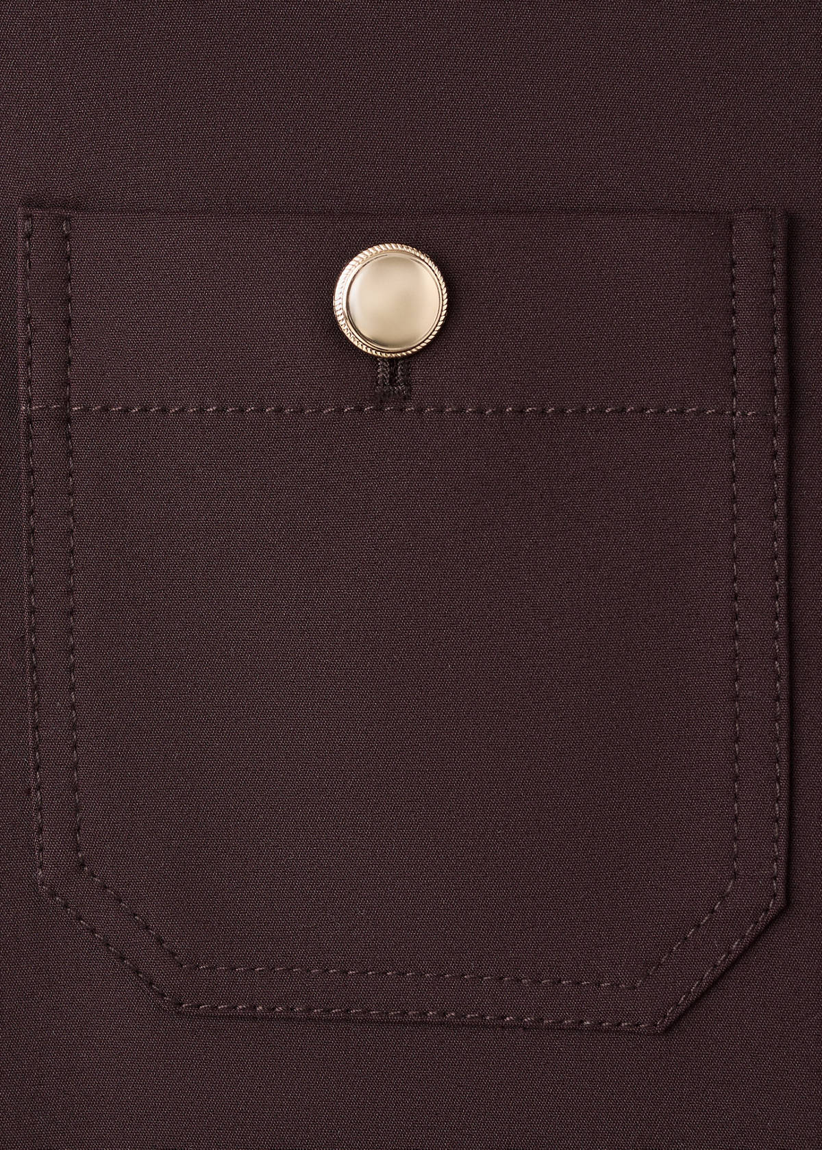 Straight trousers with jewel buttons — Wine