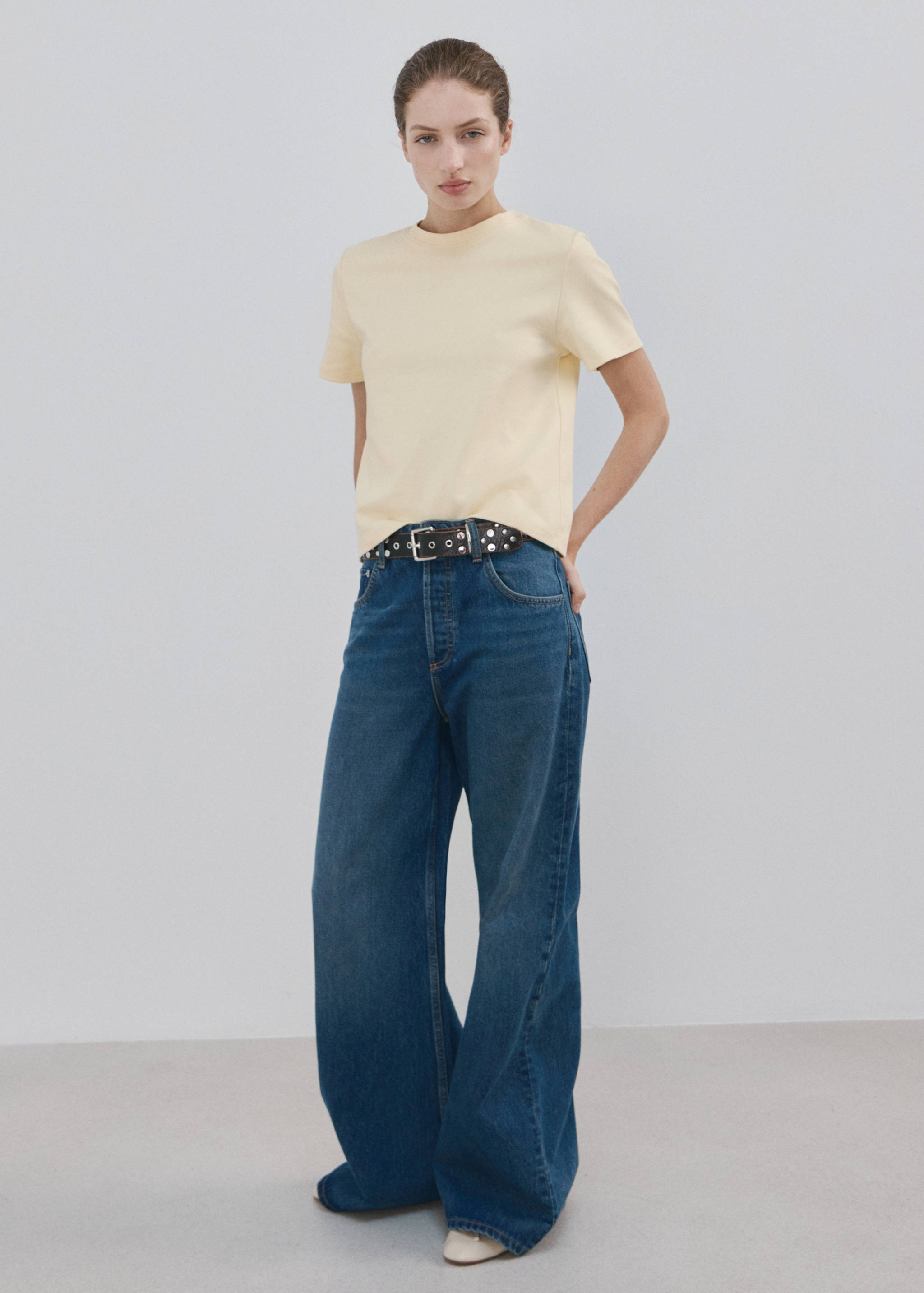 Short-sleeved cotton t-shirt - General plane