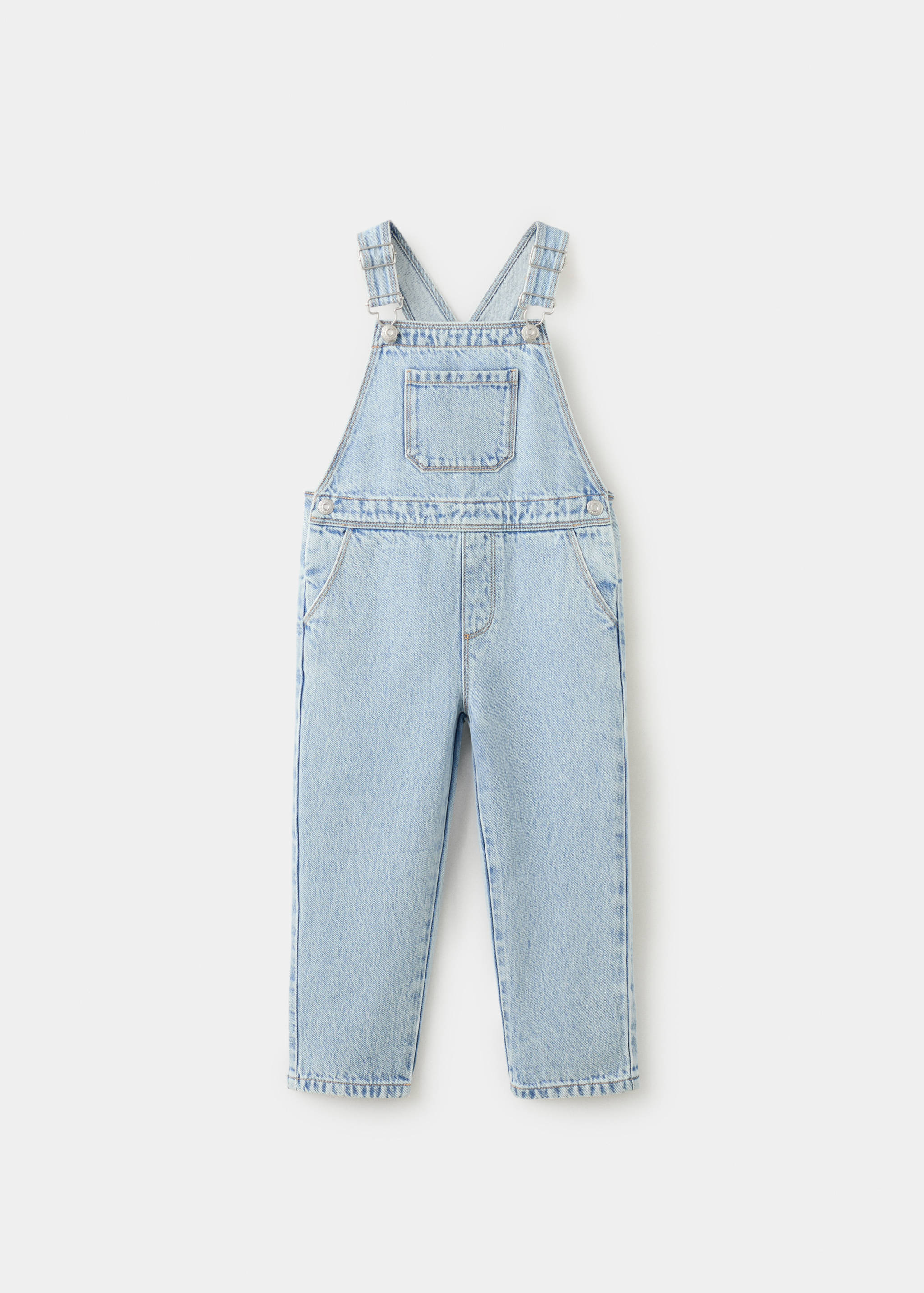 Salopetă lungă din denim - Articol fără model